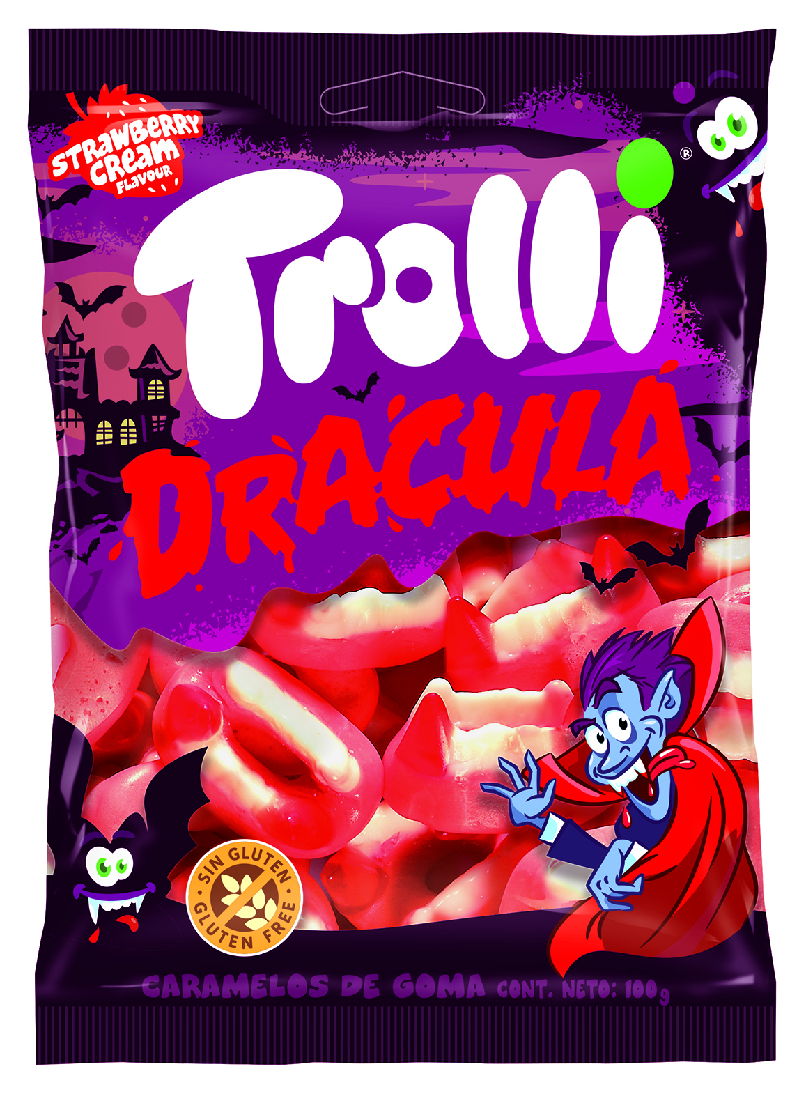 Golosina drácula Trolli 100g