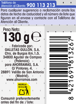 Tortitas de maíz Alipende 130g