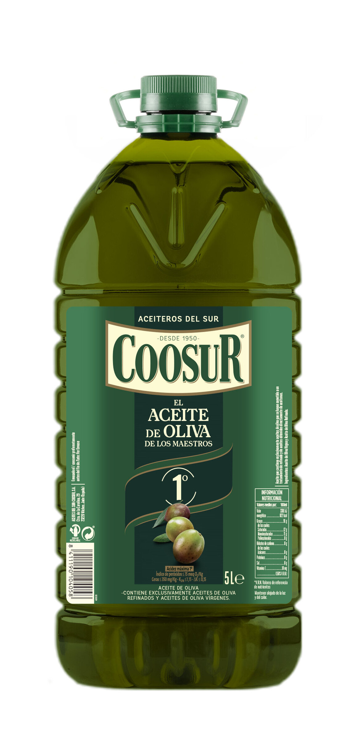 Aceite de oliva intenso 1º Coosur 5l
