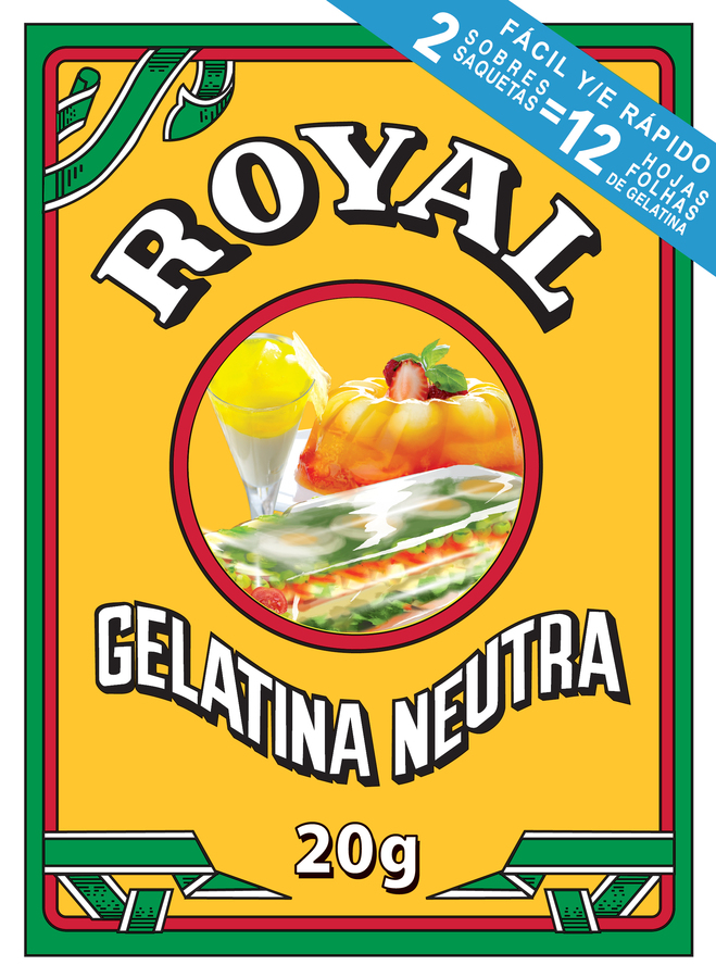 Gelatina neutra Royal 20g