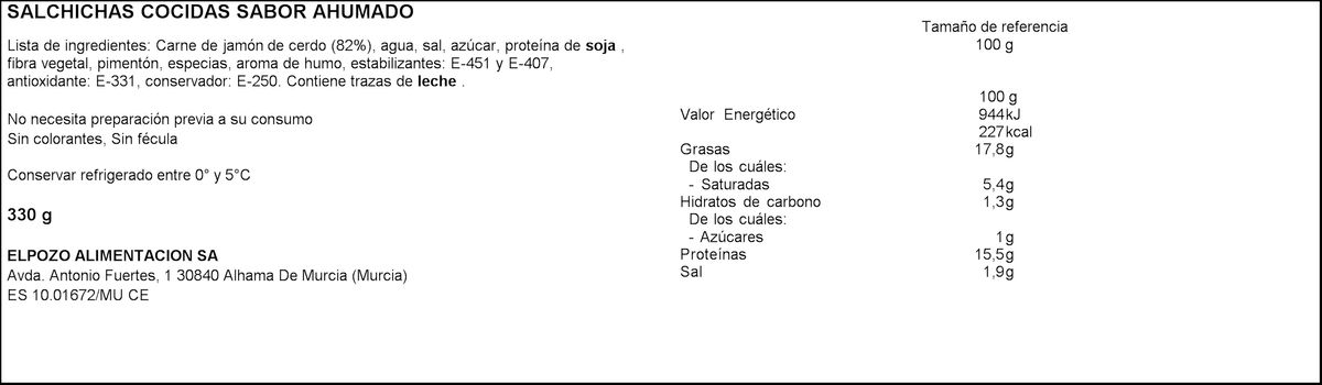 Salchicha king upp 330gr maxi original