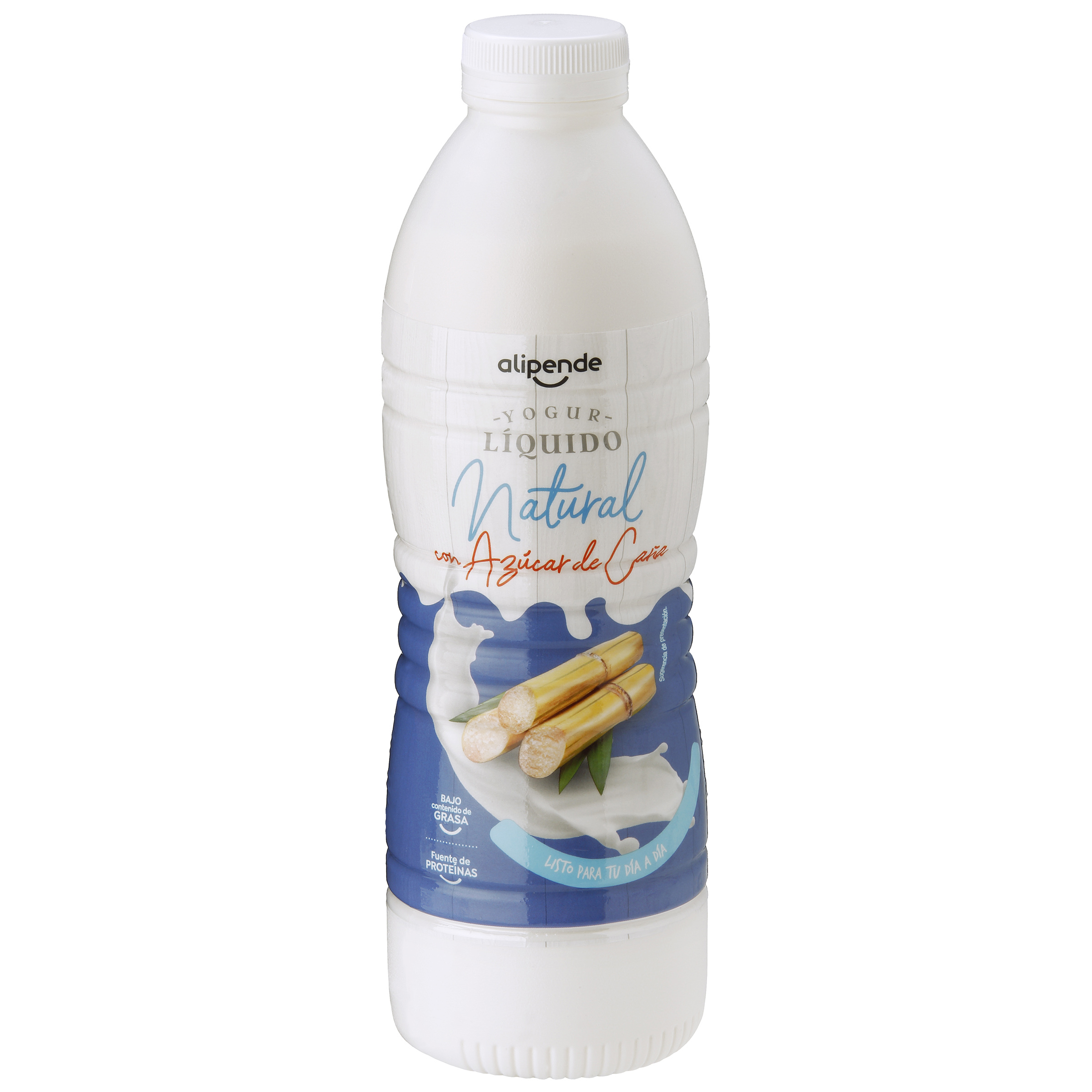 Yogur líquido natural con caña de azúcar Alipende 1kg