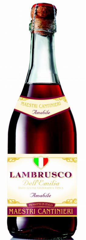 Vino rosado Lambrusco Maestri Cantinieri 75cl