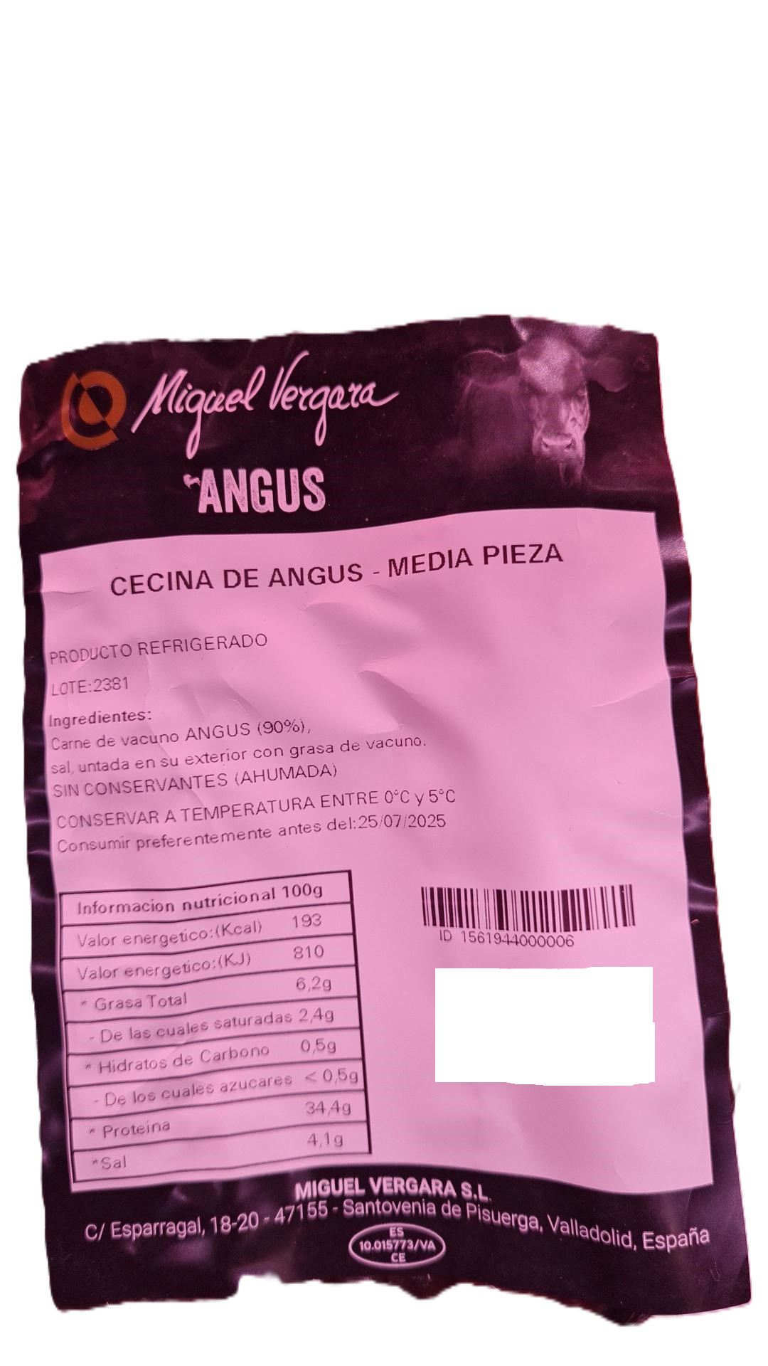 Cecina angus Miguel Vergara
