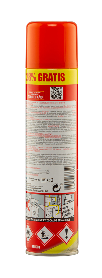 Insecticida laca Zum 400ml