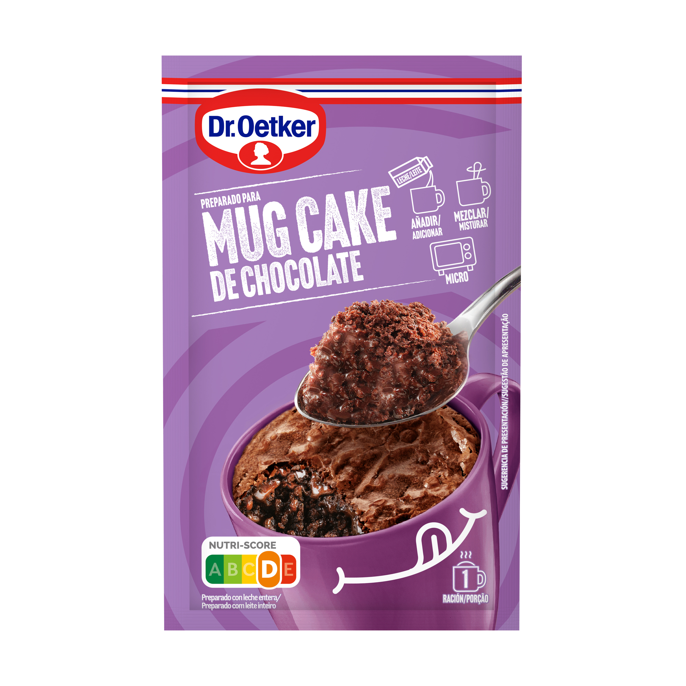 Mug cake de chocolate Dr.Oetker 70g