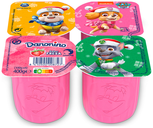 Petit maxi Danonino pack 4 fresa