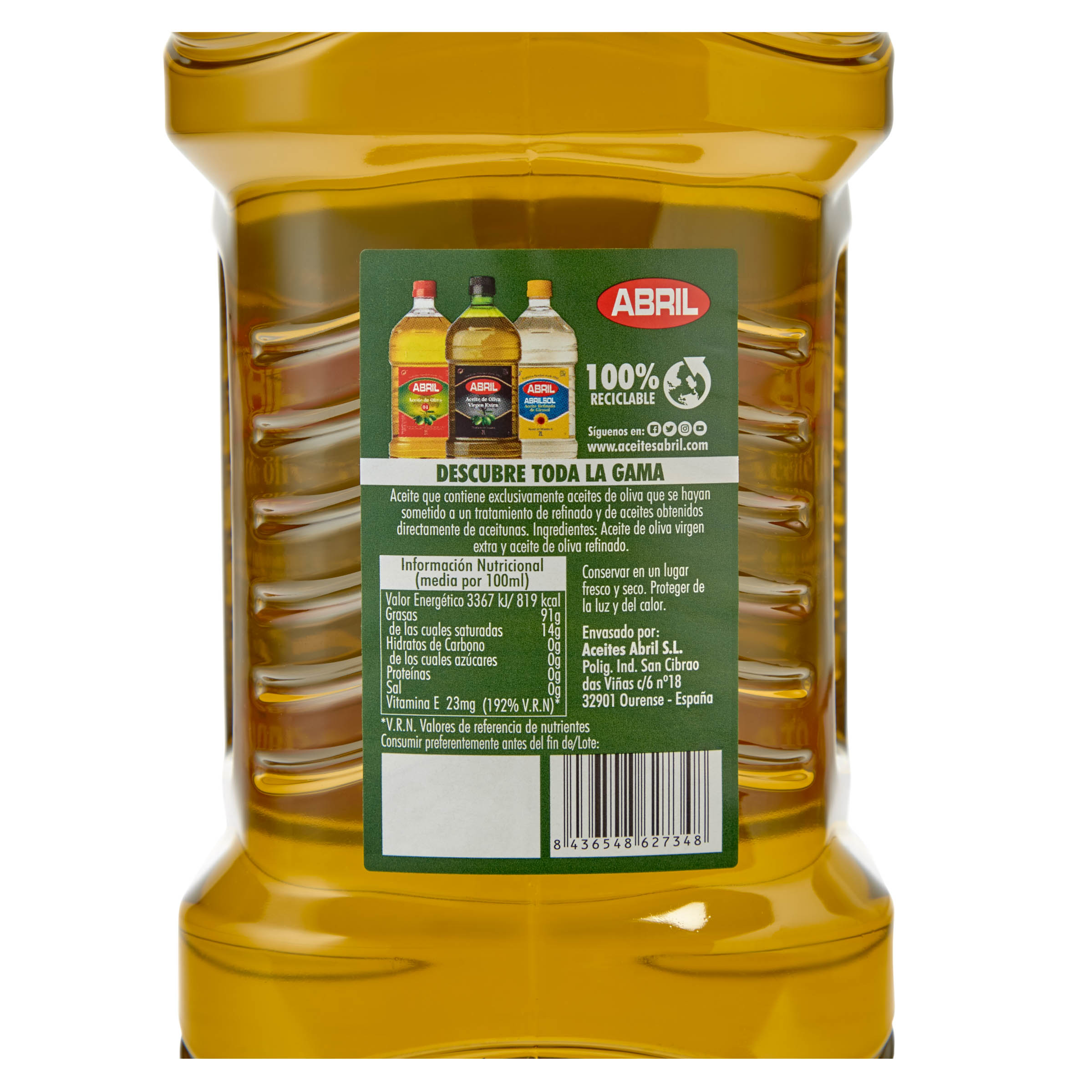Aceite de oliva intenso Abril 2l