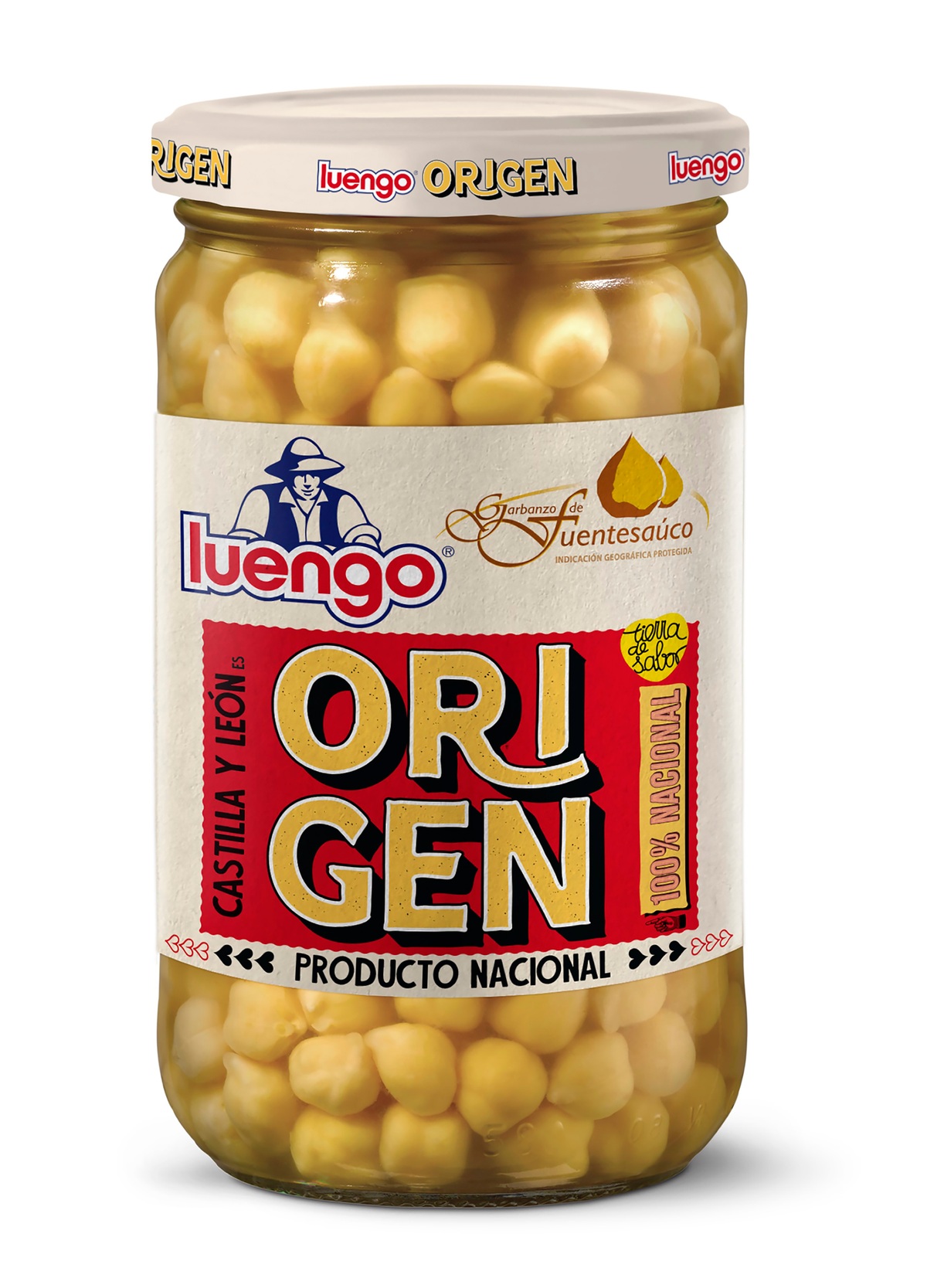 Garbanzo cocido nacional Luengo 400g