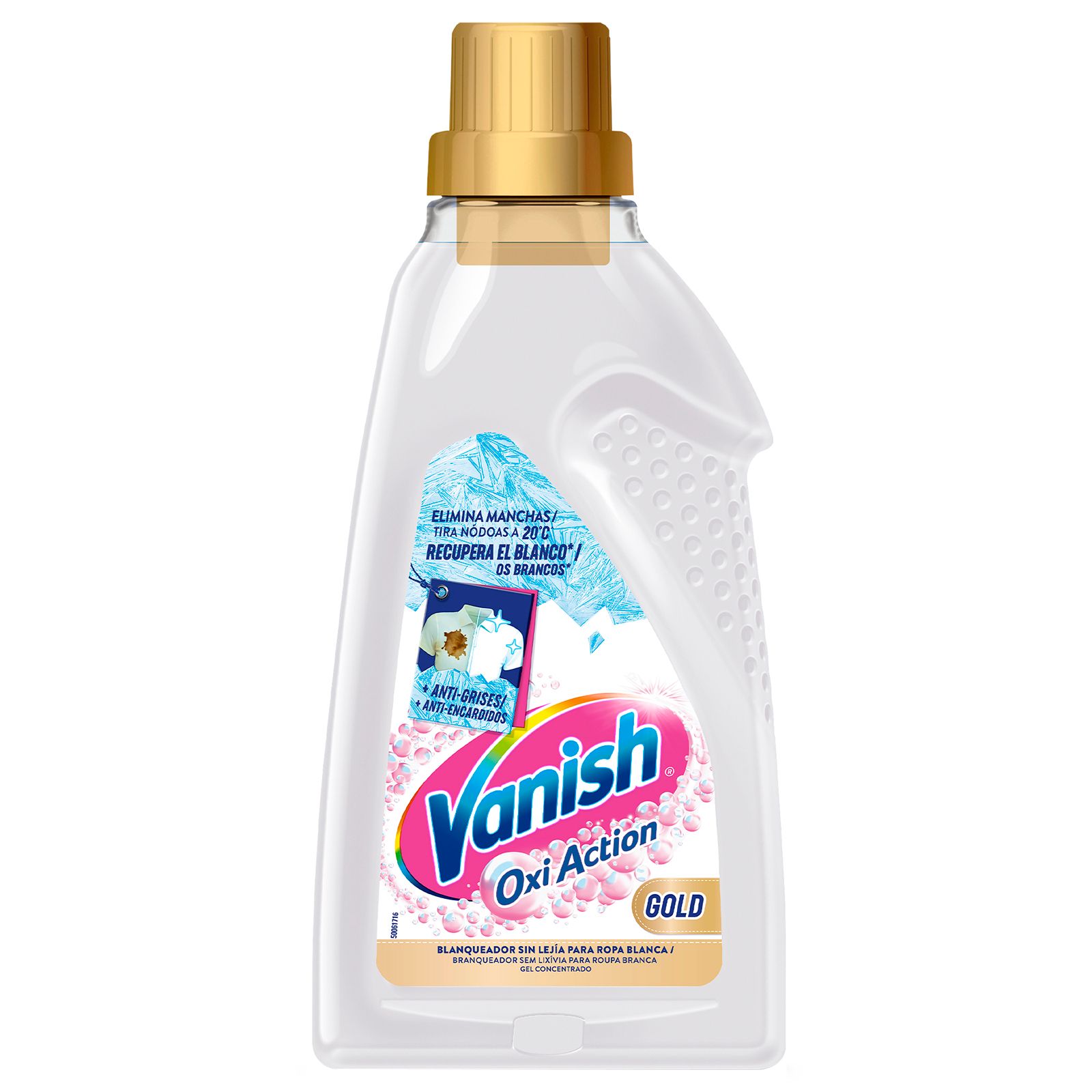 Quitamanchas en gel Vanish 690ml gold white