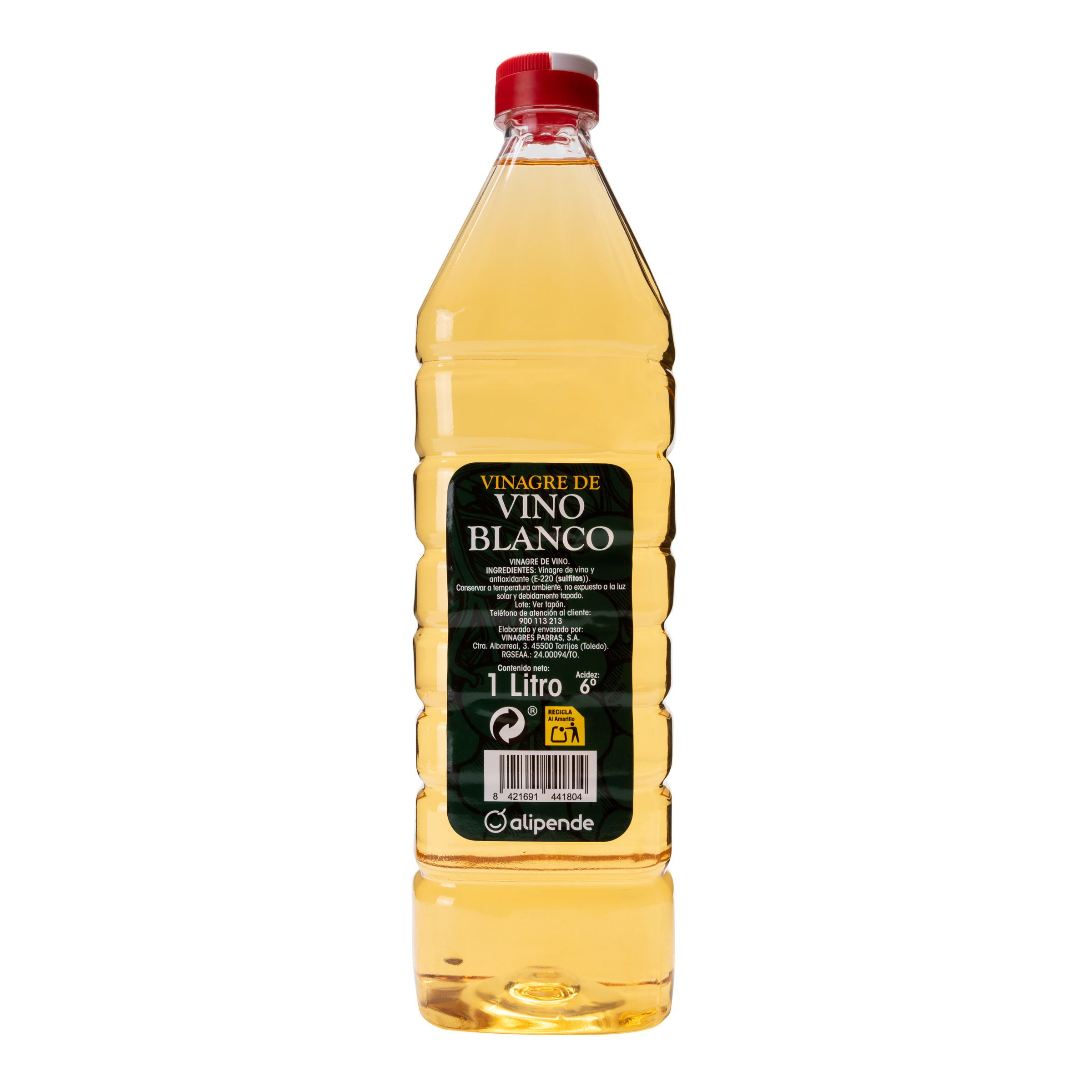 Vinagre Alipende 1l vino blanco