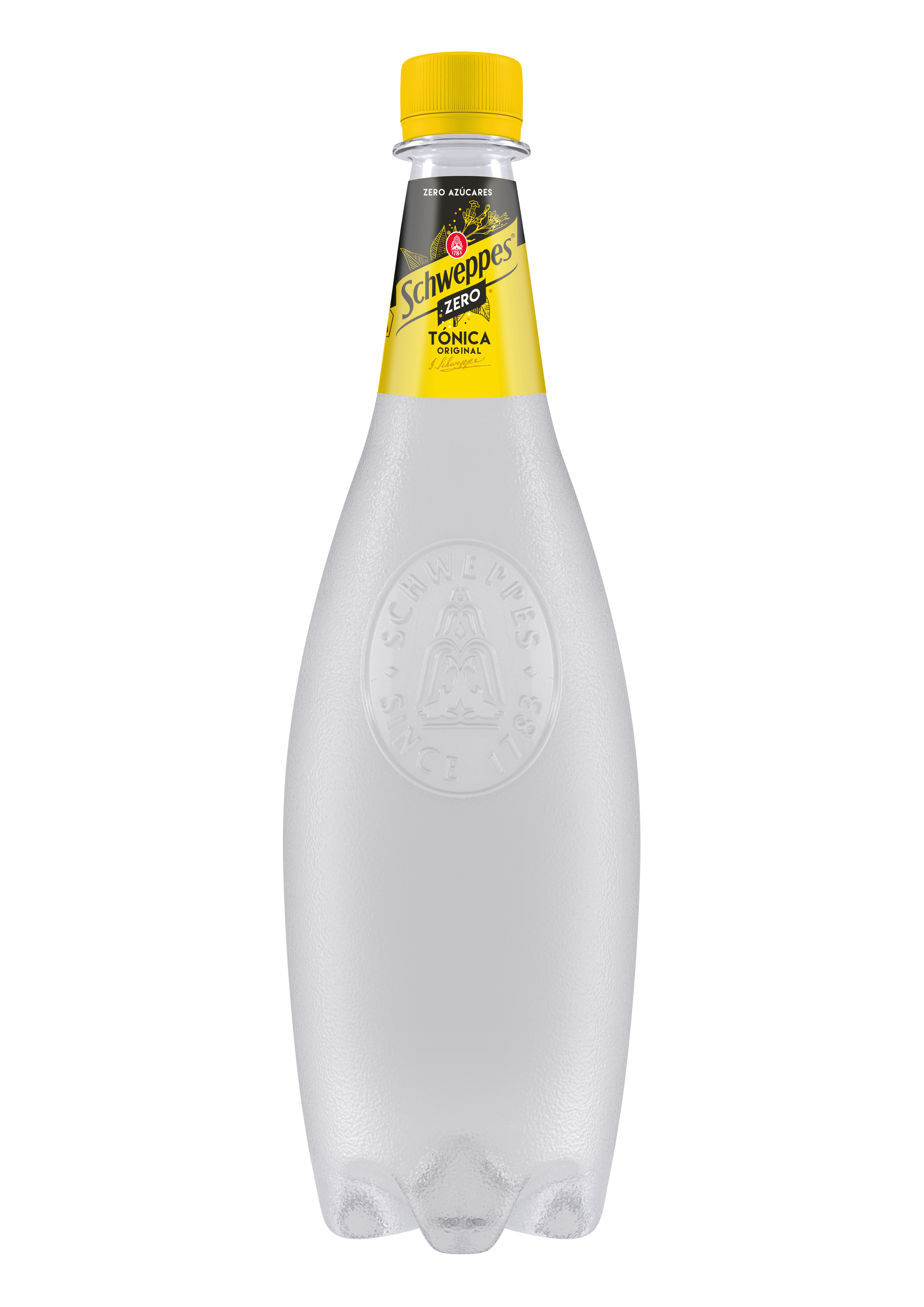 Tónica zero Schweppes botella 1l