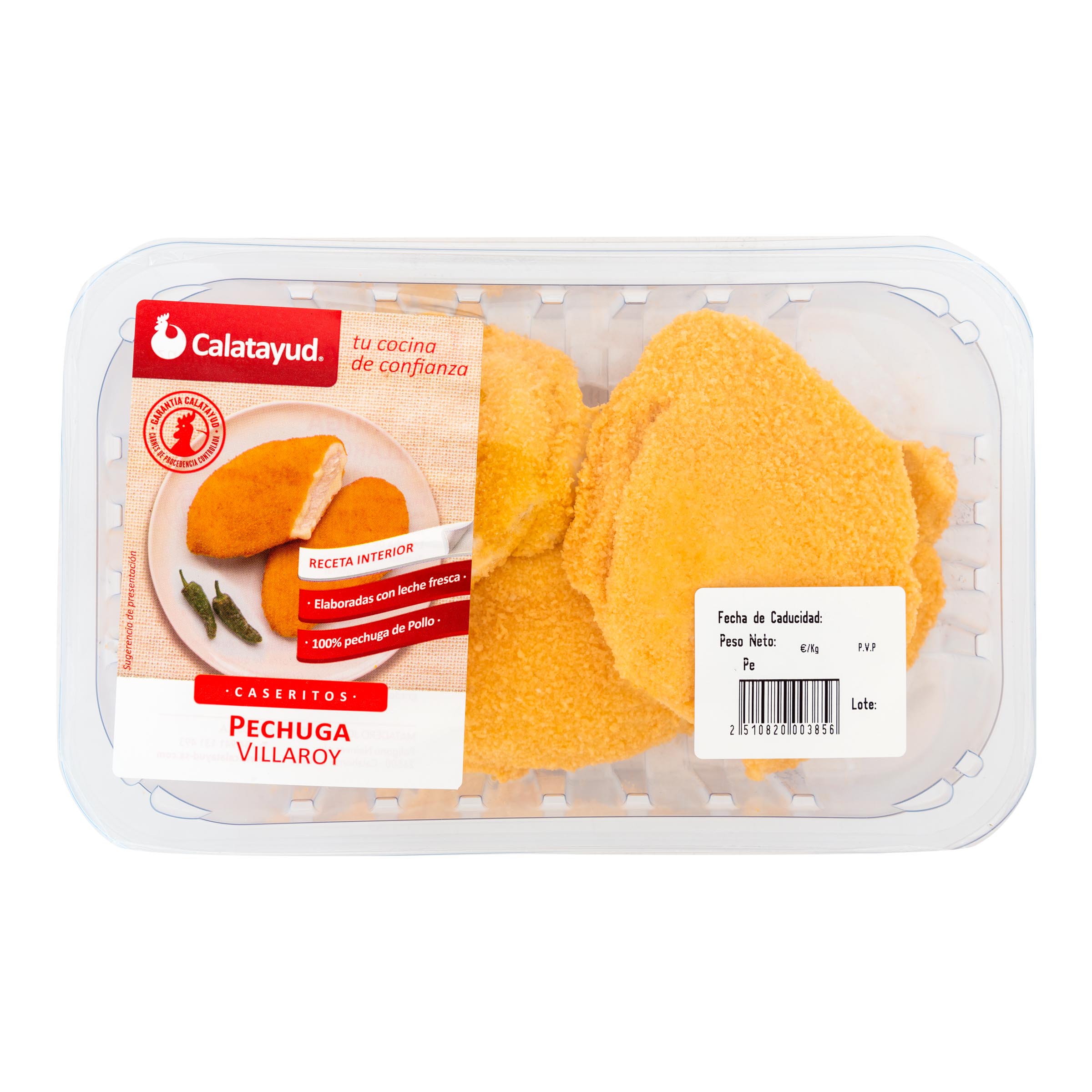 Pechuga villaroy Calatayud 450g aproximadamente