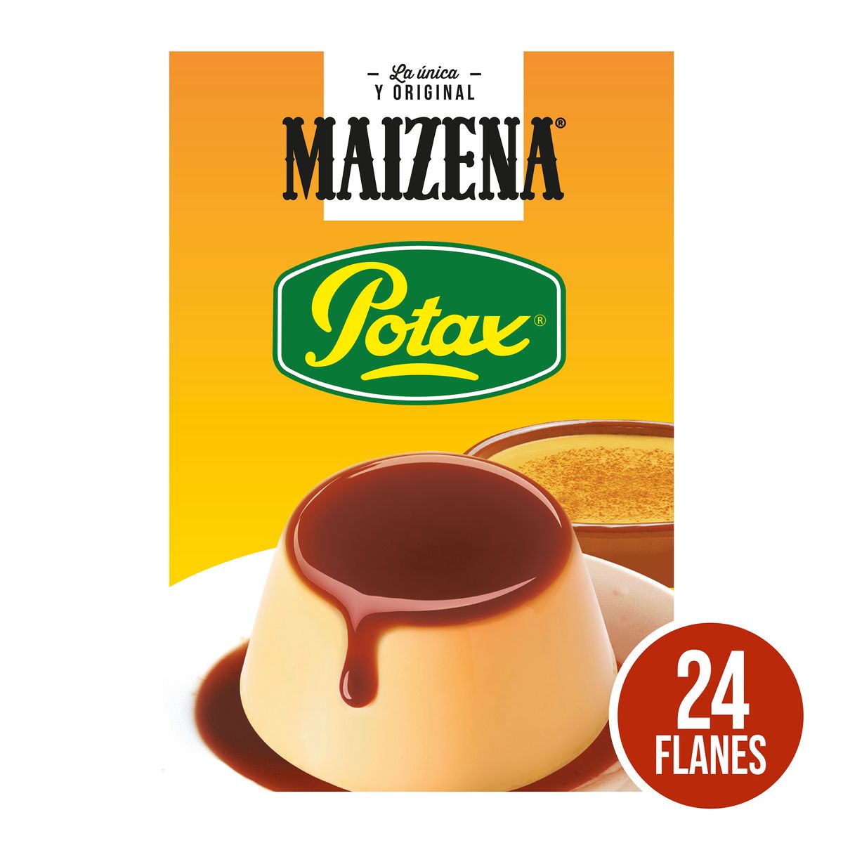 Flan Potax 192g 6 sobres vainilla 24 flanes