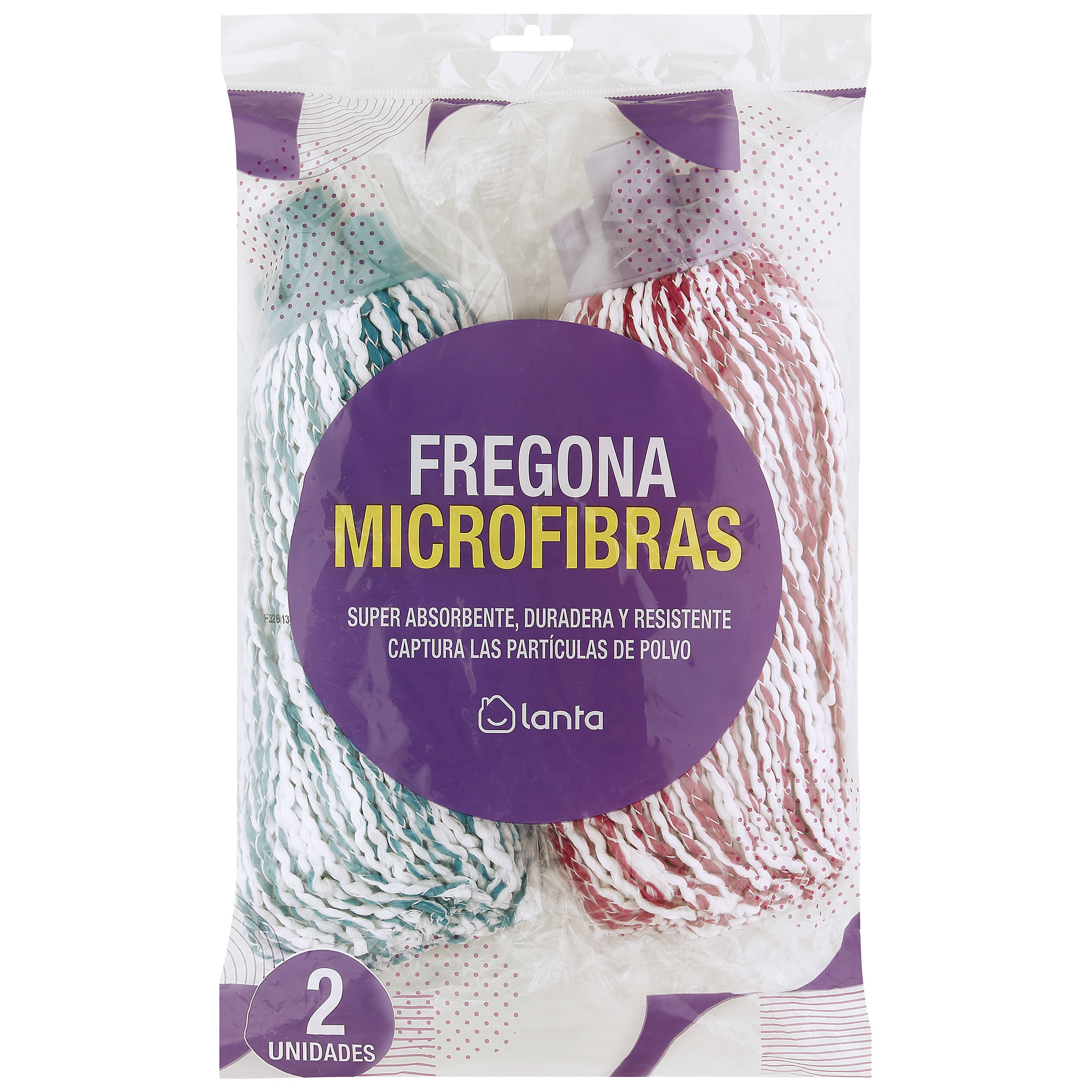 Fregona de microfibra Lanta pack 2