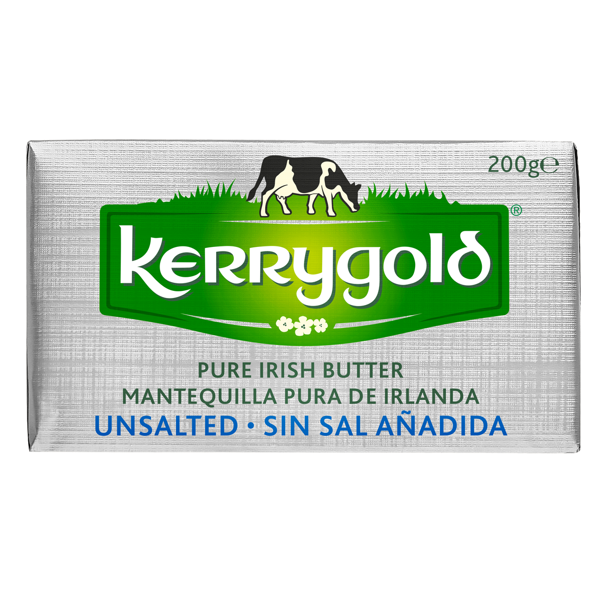 Mantequilla irlandesa Kerrygold 200g pastilla sin sal