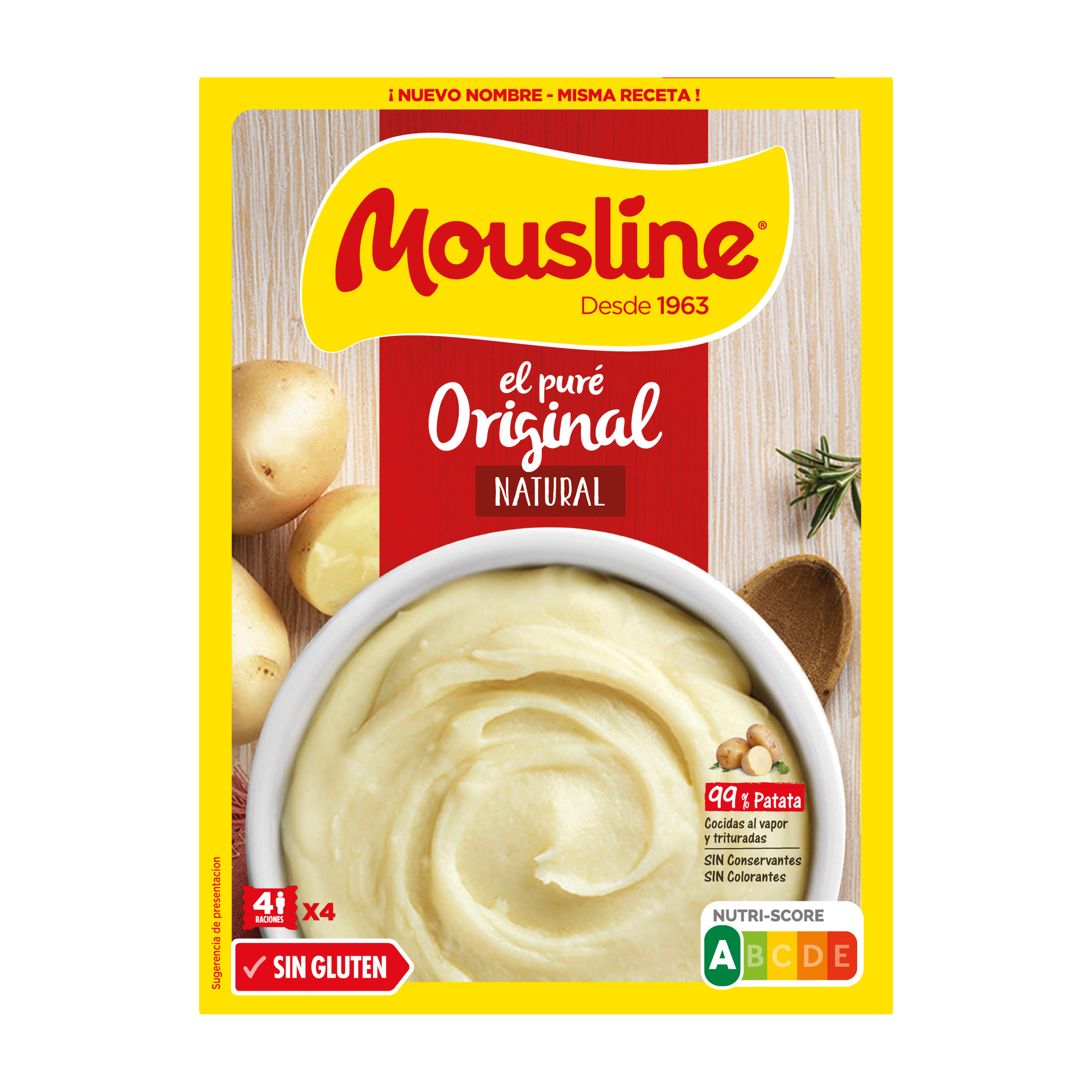 Puré de patata Mousline 460g