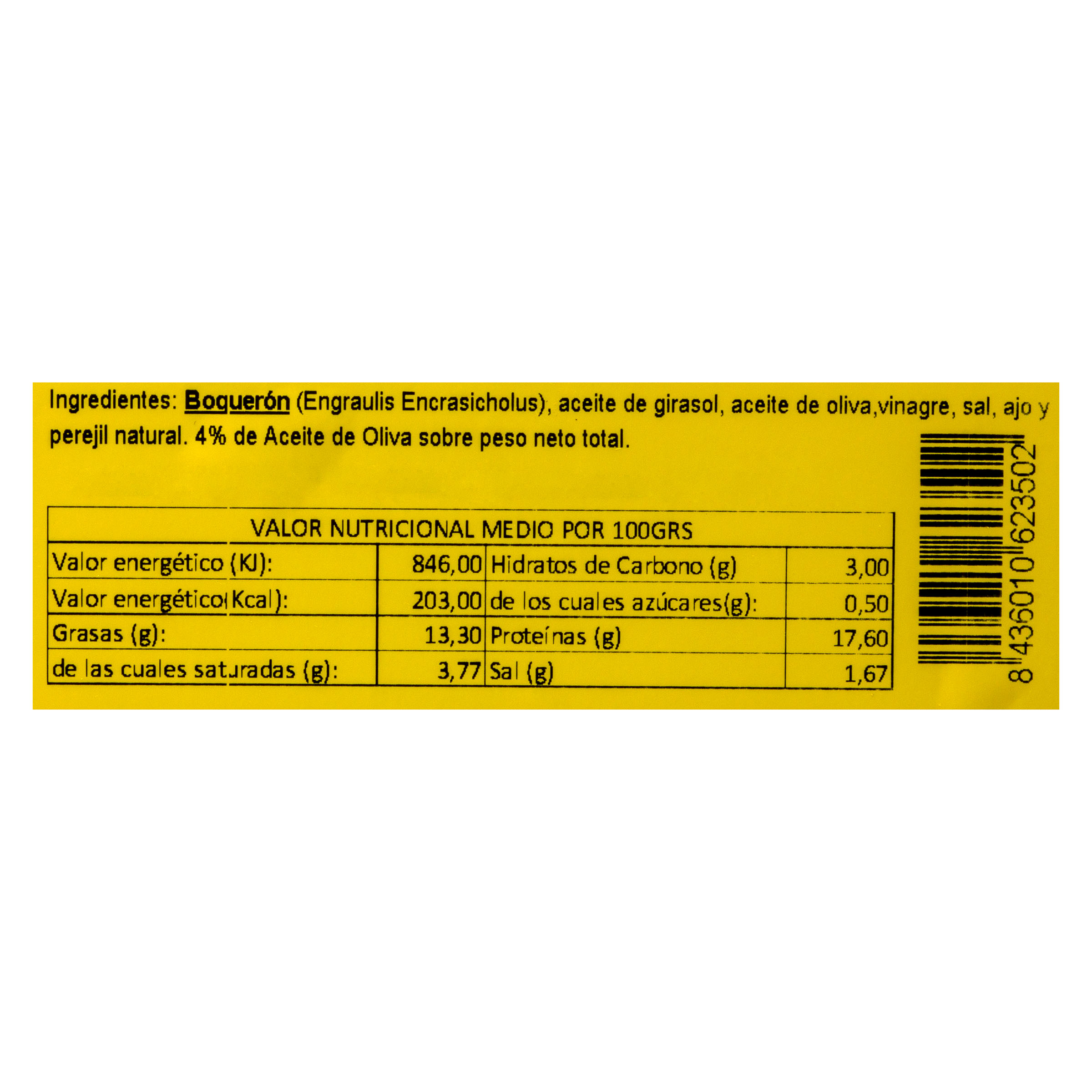 Boquerón aliñado Iñaki 250g