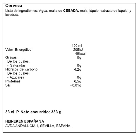 Cerveza sin filtrar Águila bot. 33cl