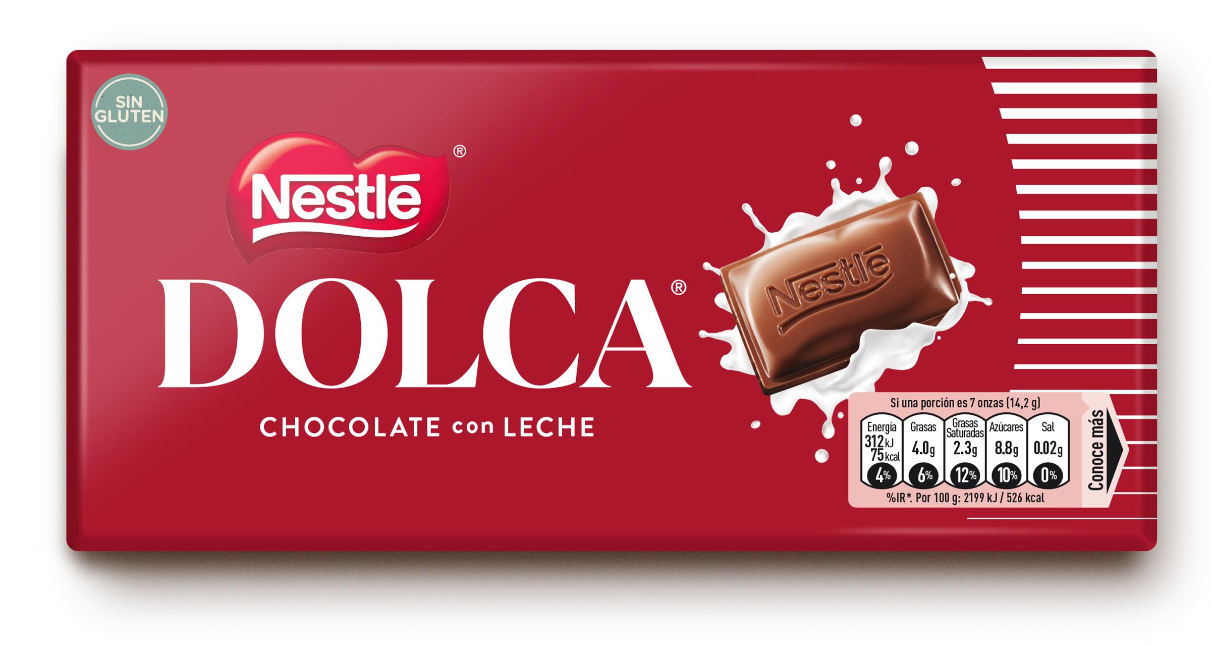 Chocolate Con Leche Nestlé Dolca 100G