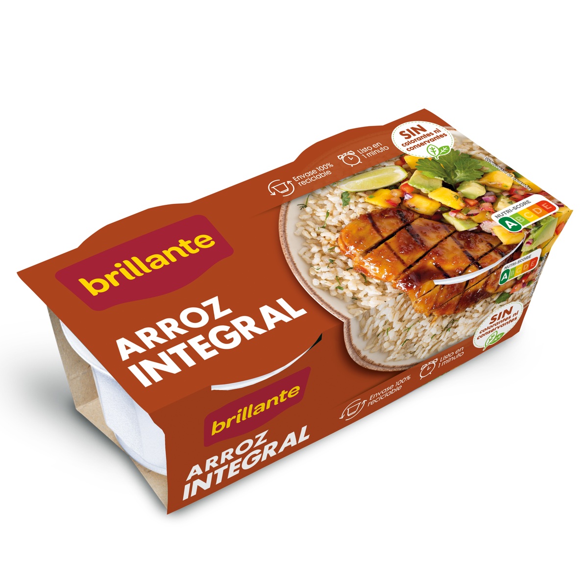 Arroz integral Brillante pack 2