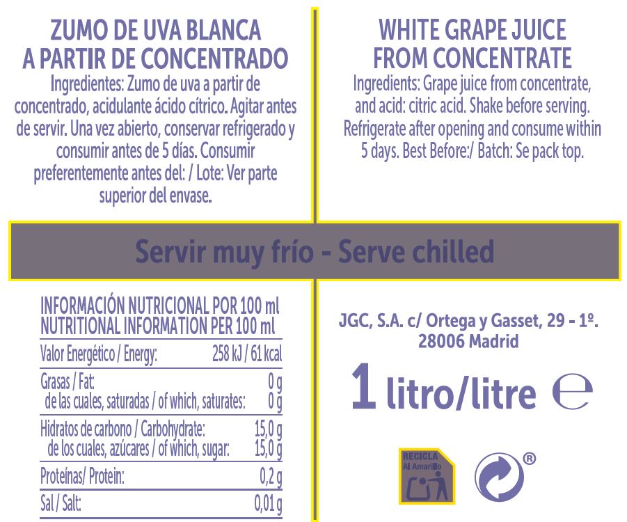 Mosto blanco Don Simon 1l