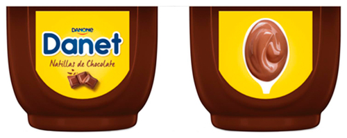 Natillas Danet pack 4 chocolate
