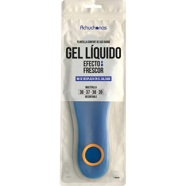 Plantilla De Gel Líquido Achuchonas Talla 36-39