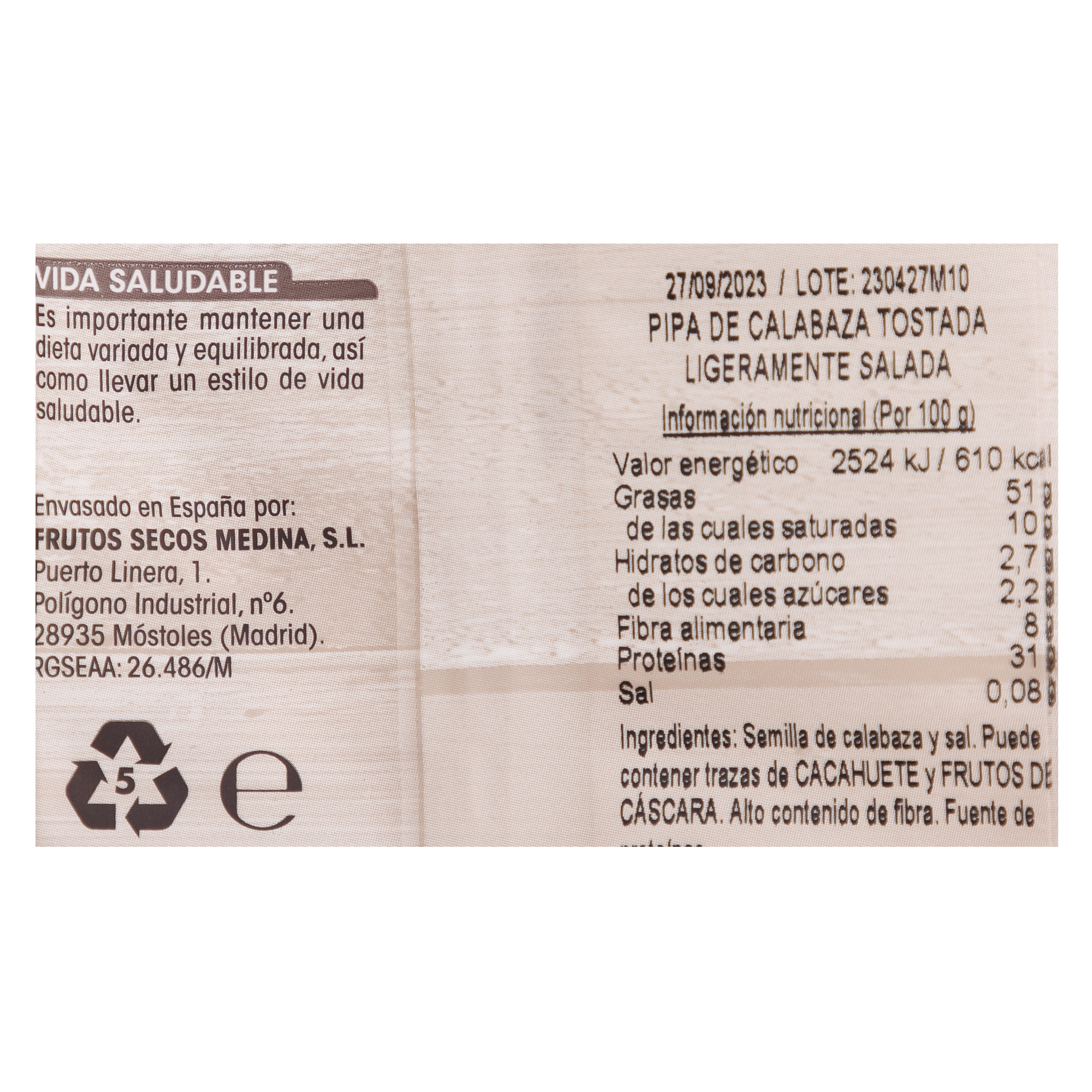 Pipa calabaza Alipende 150g