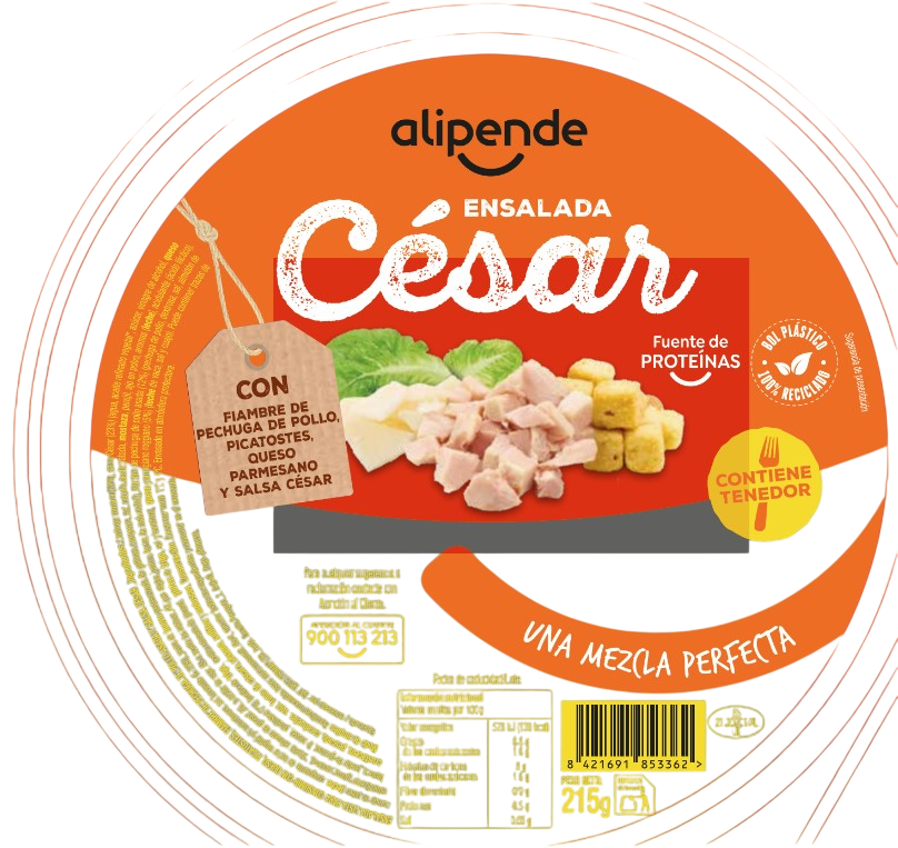 Ensalada César Alipende 215g