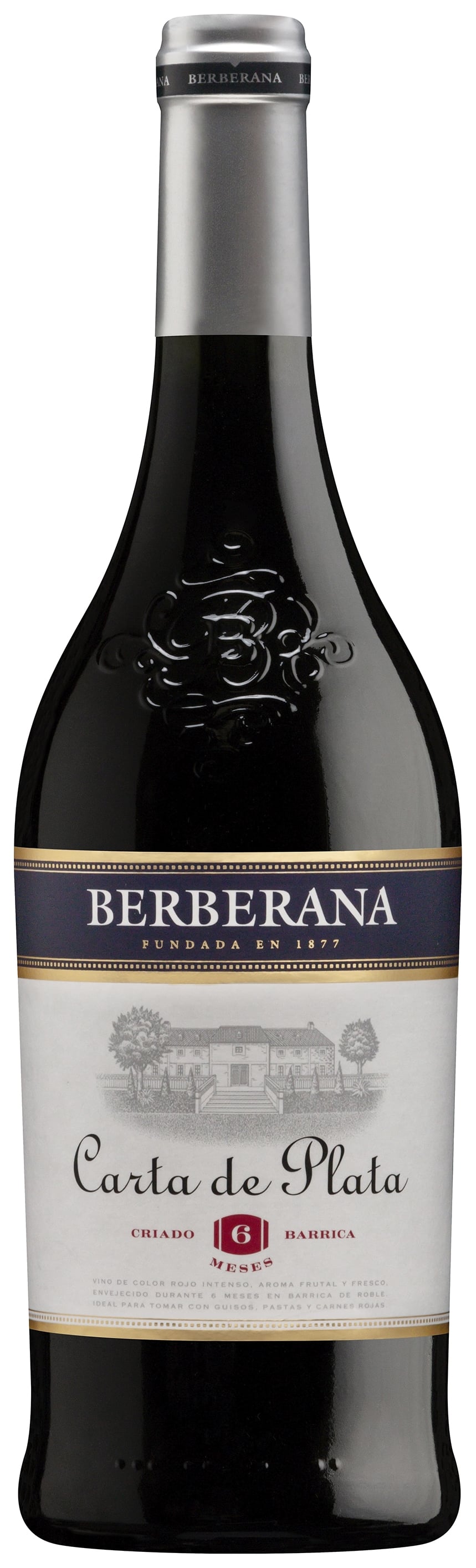 Vino tinto DO Castilla Berberana Carta de Plata tempranillo