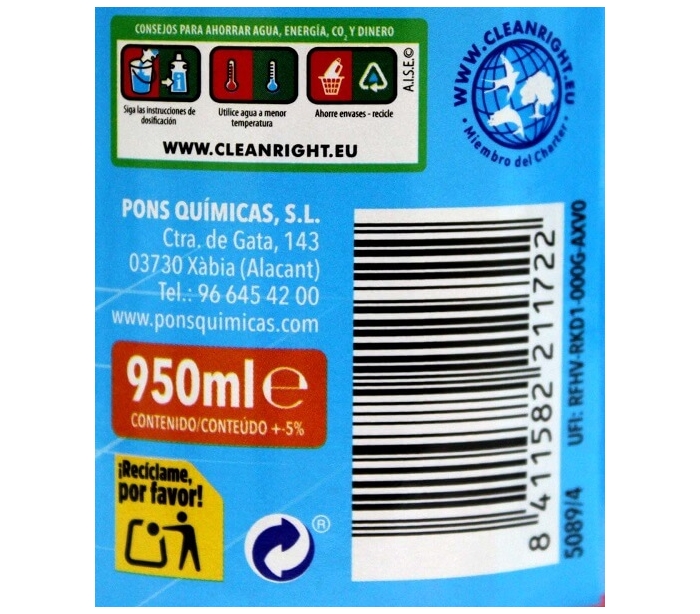 Fregasuelos Asevi 1 Litro Mio