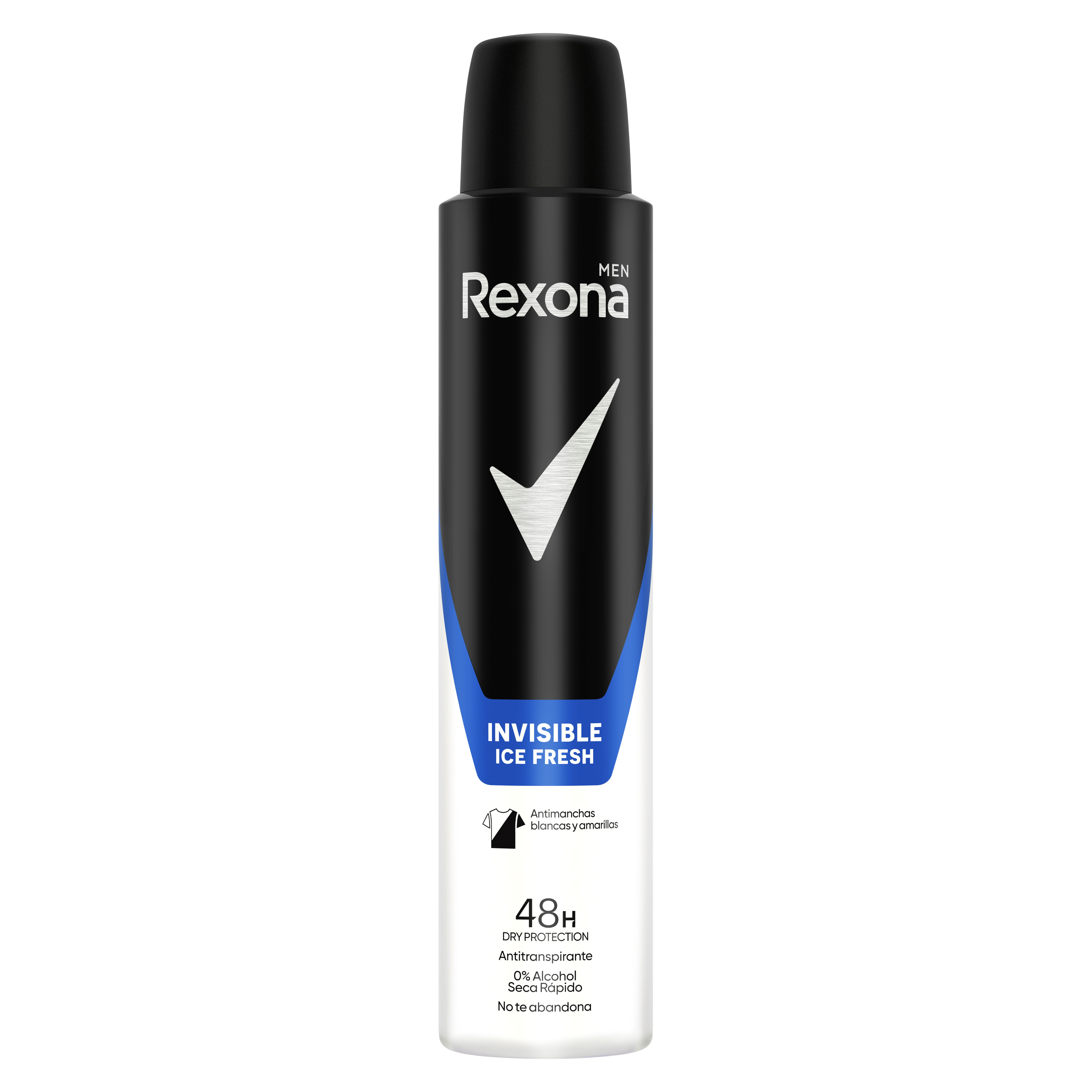 Desodorante en spray Rexona men 200ml invisible ice