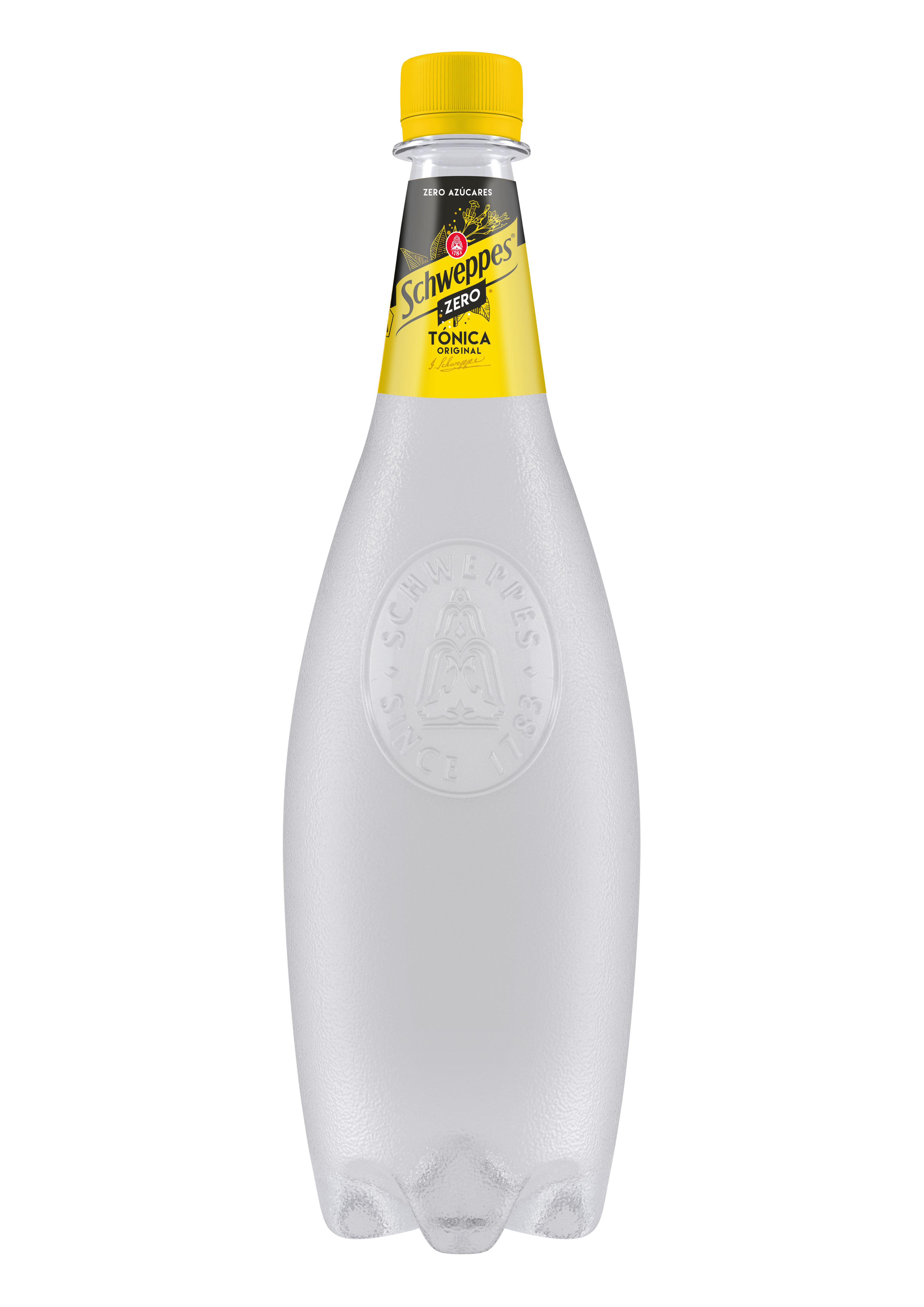 Tónica zero Schweppes botella 1l