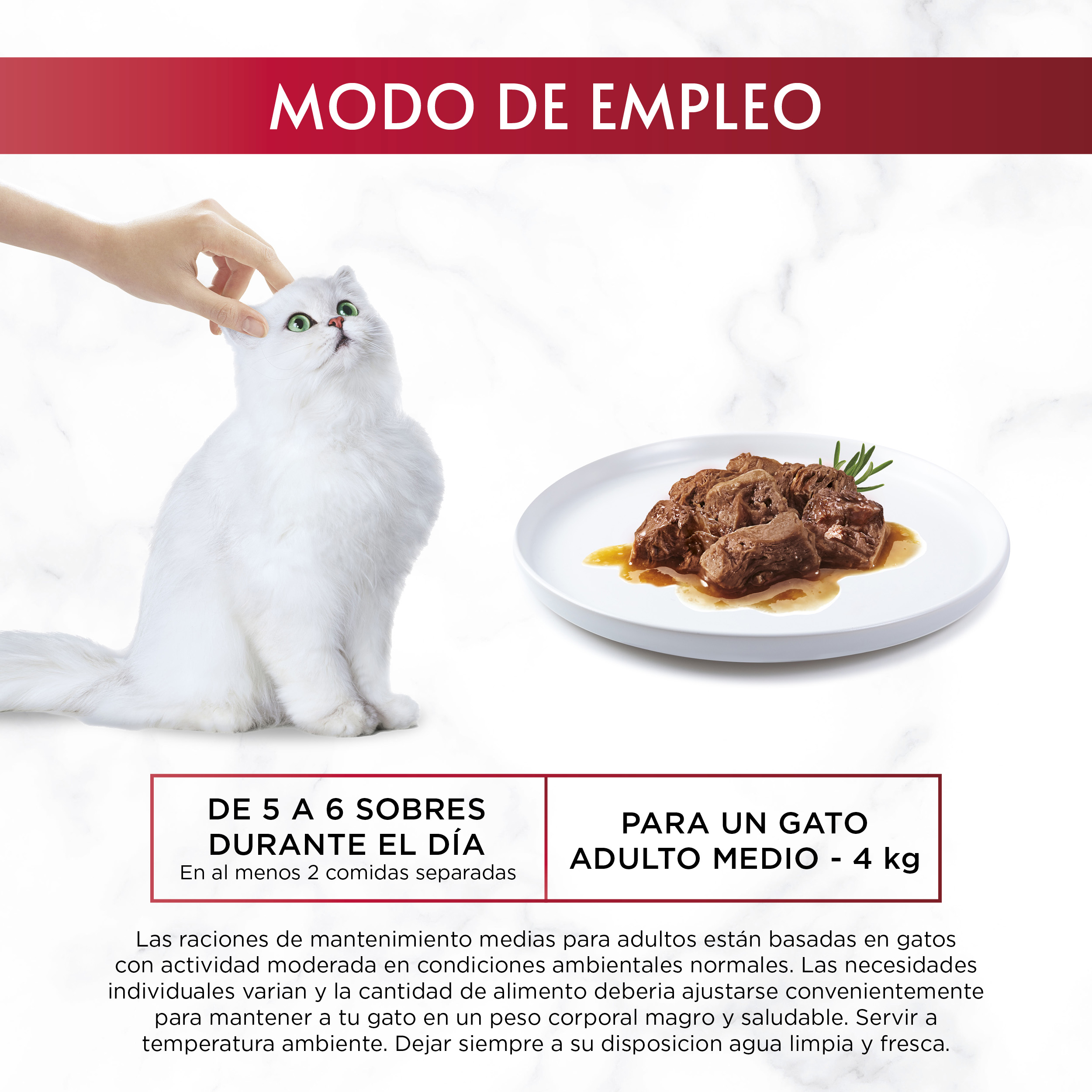 Comida húmeda gato Purina carne pack 6