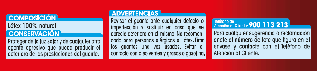 Guantes De Latex Lanta 20U T-P/M