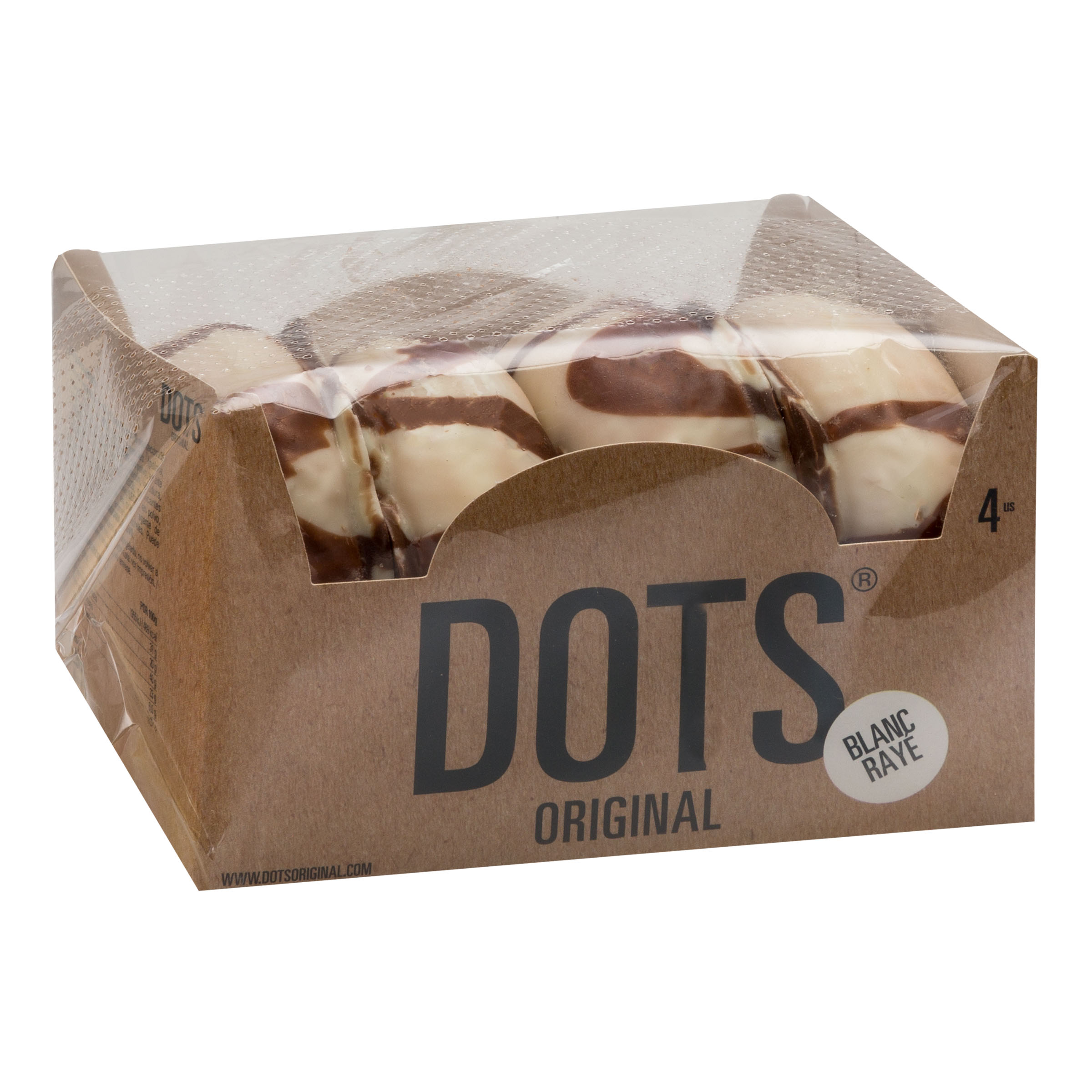 Dots 4 uds blanco y negro