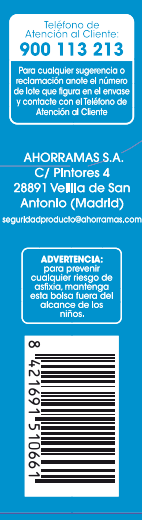 Pants infantil Bodyplus 18 uds talla 6
