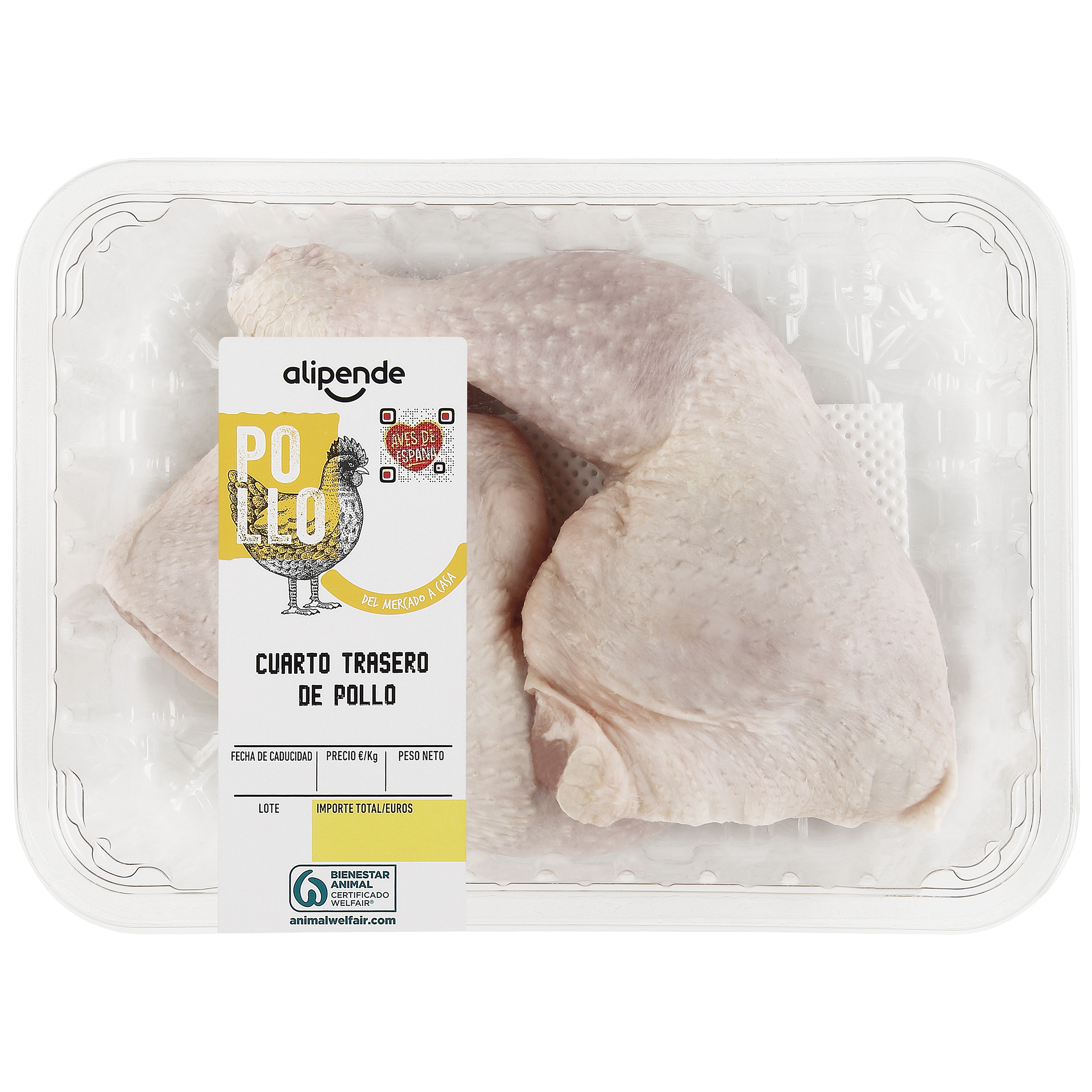 Traseros de pollo 750g aproximadamente