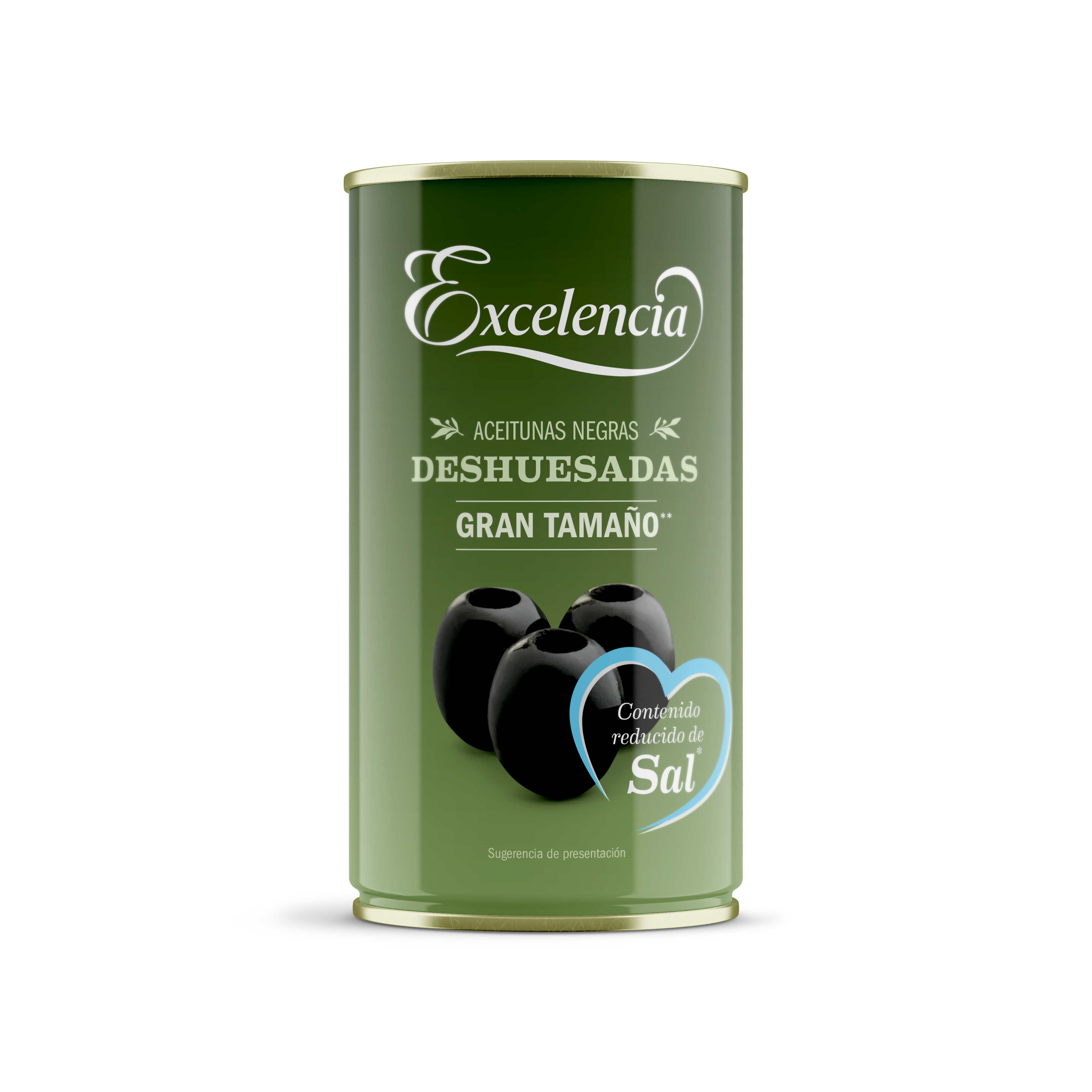 Aceituna negra sin hueso Excelencia 150g