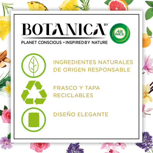 Vela Botánica 205g vainilla y magnolia