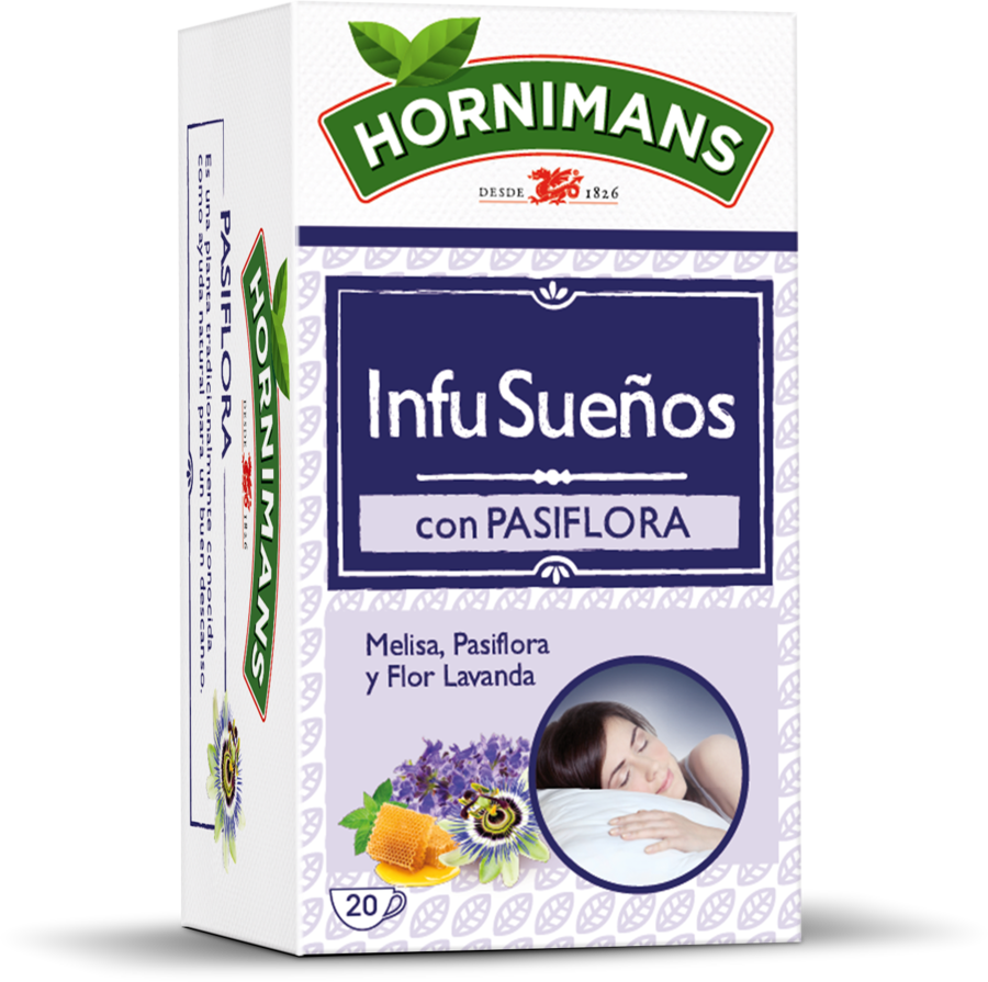 Infusión melisa pasiflora y flor Hornimans 20u