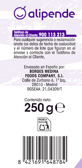 Cóctel mix picoteo Alipende 250g