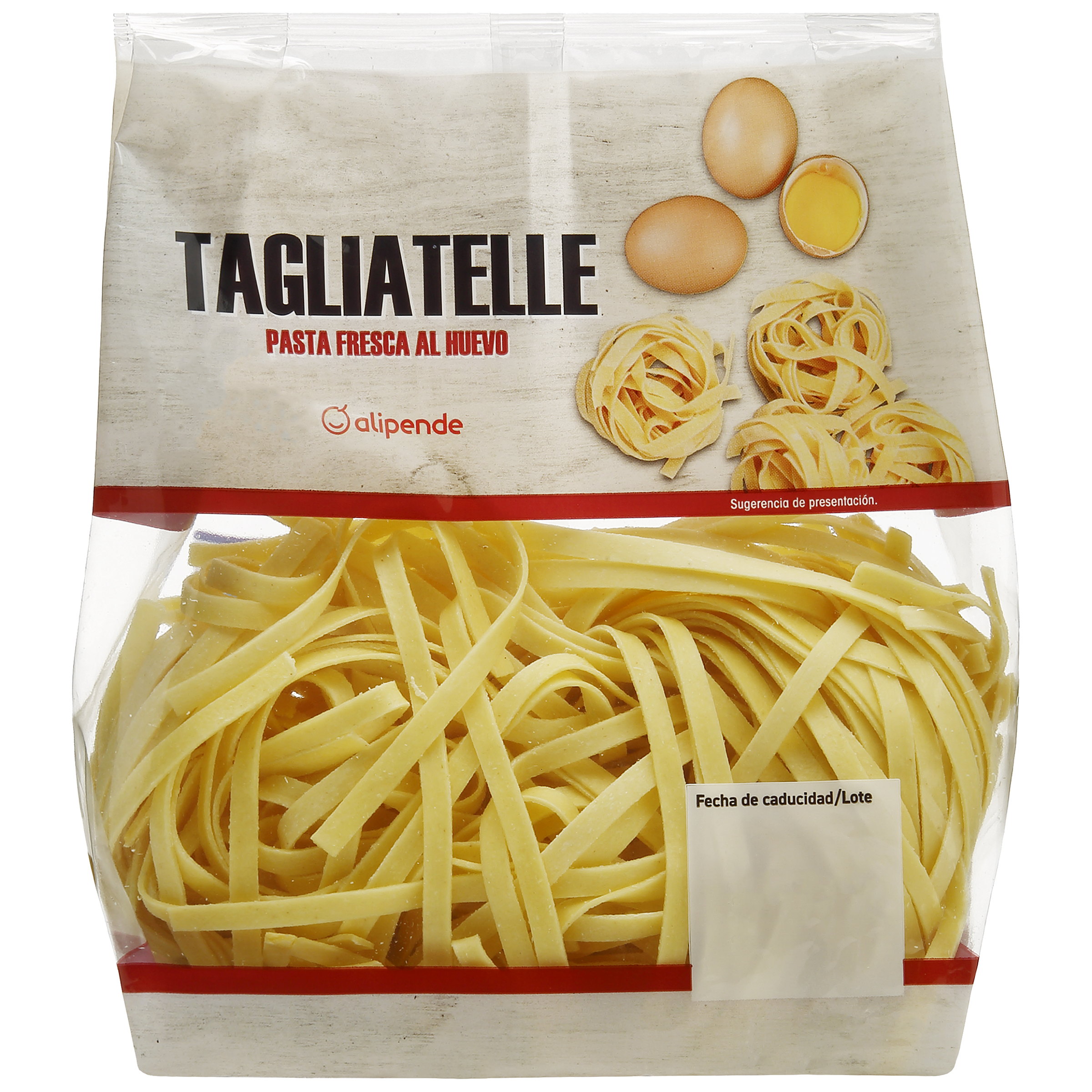 Pasta fresca tagliatelle Alipende 250g al huevo