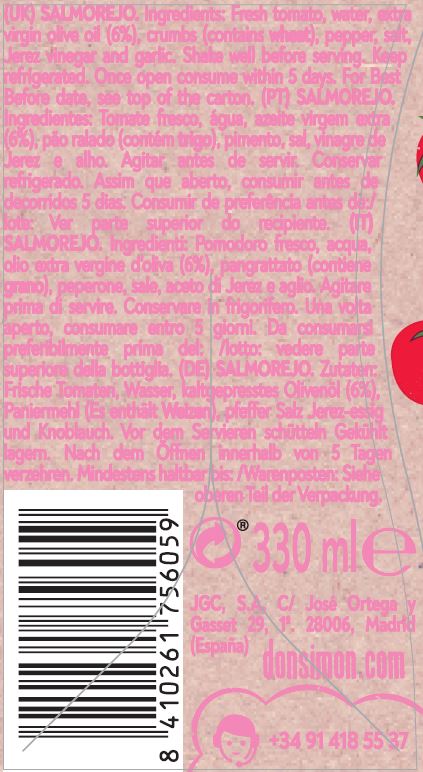 Salmorejo pack de 3 Don Simon 330ml