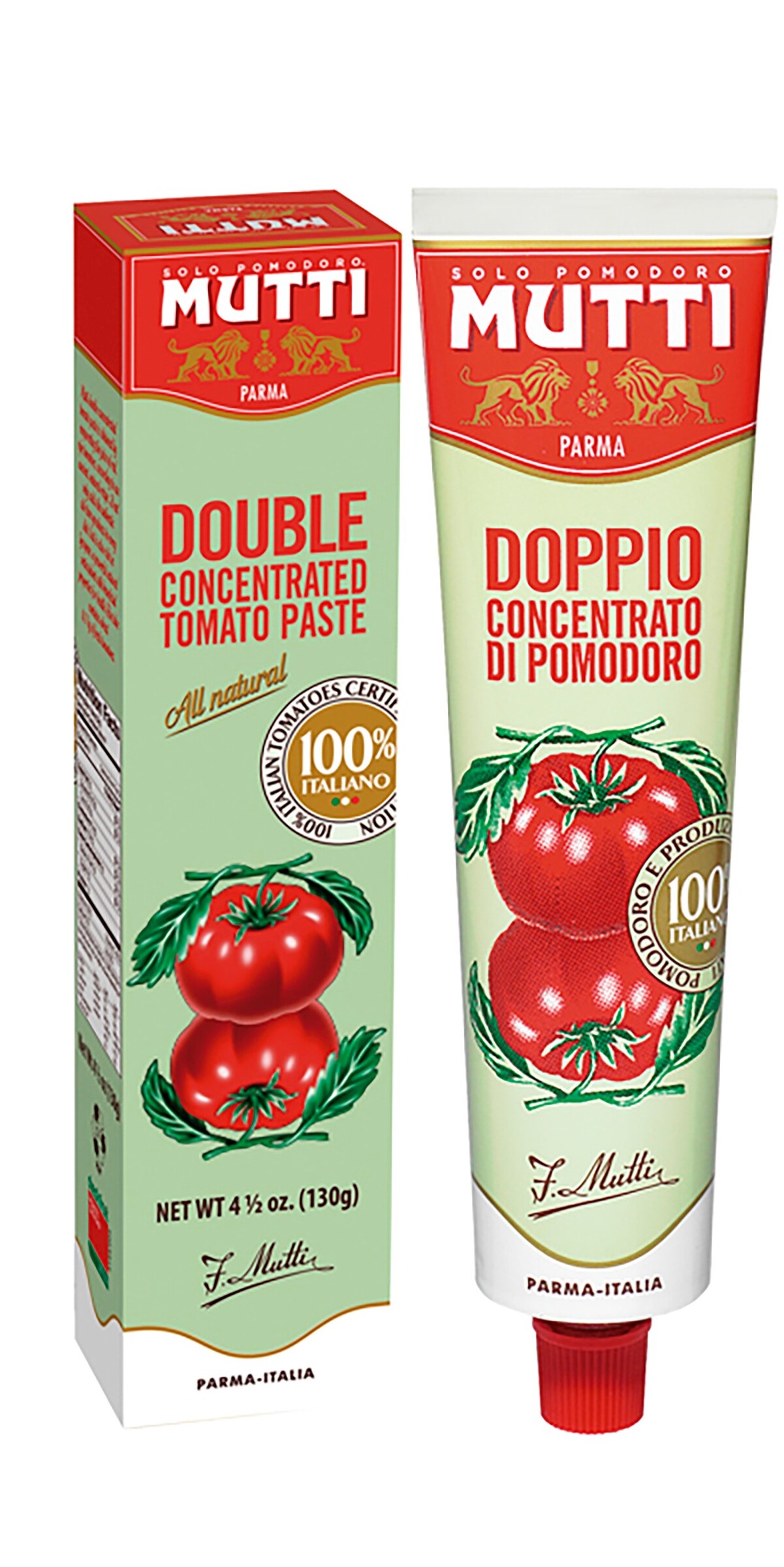 Tomate doble concentrado Mutti 130g