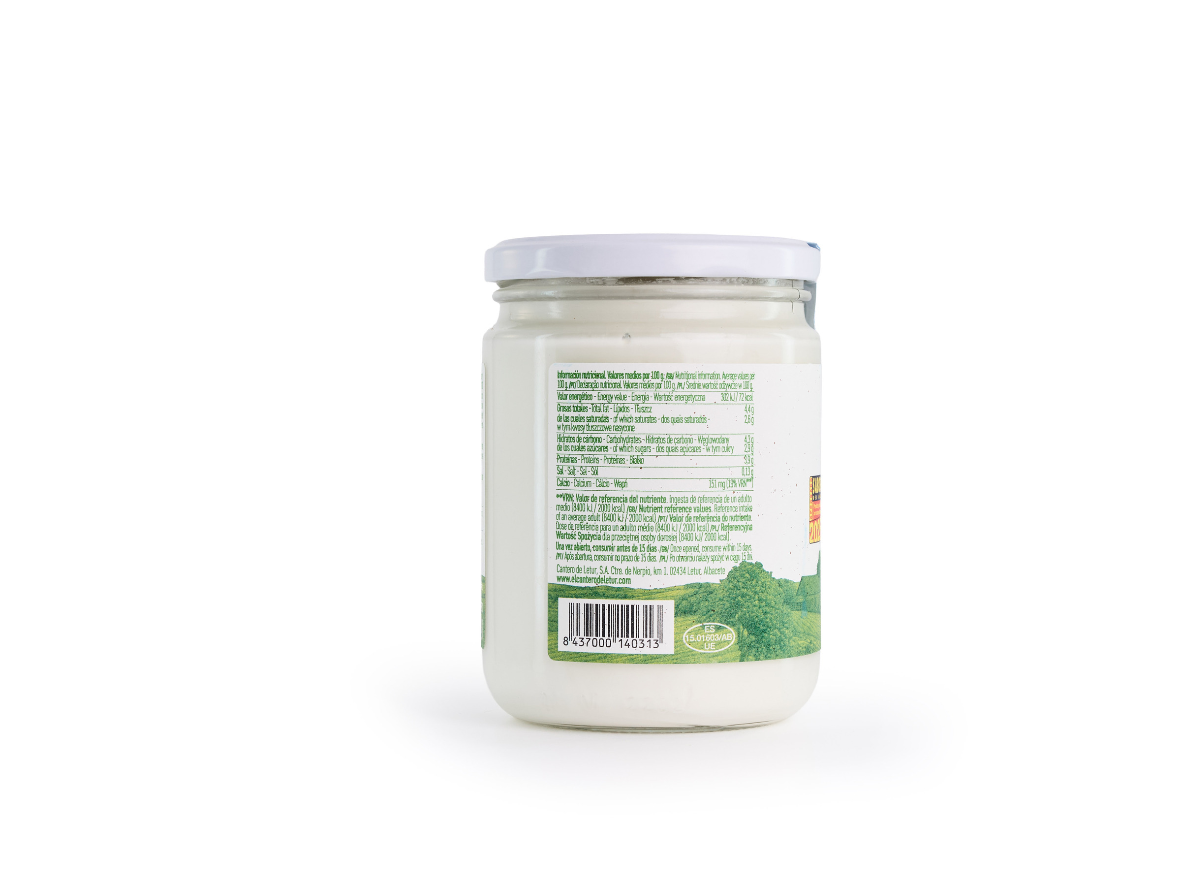 Yogur natural de cabra Cantero de Letur