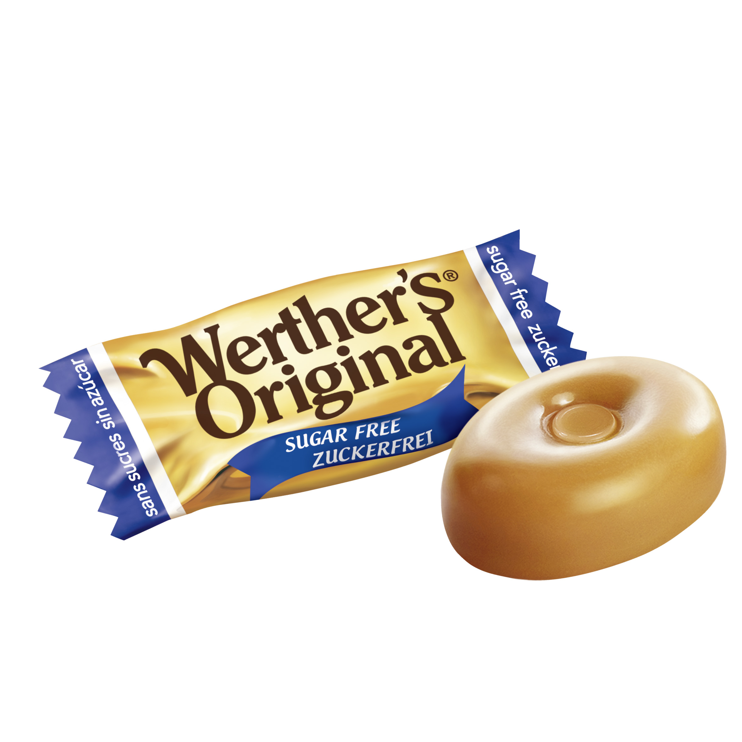 Caramelos Toffee Original Classic sin azúcar Werther&acute;s 90g