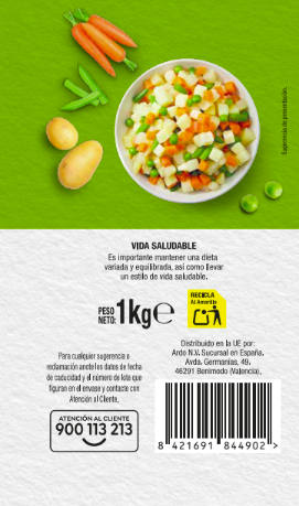 Ensaladilla Alipende 1kg