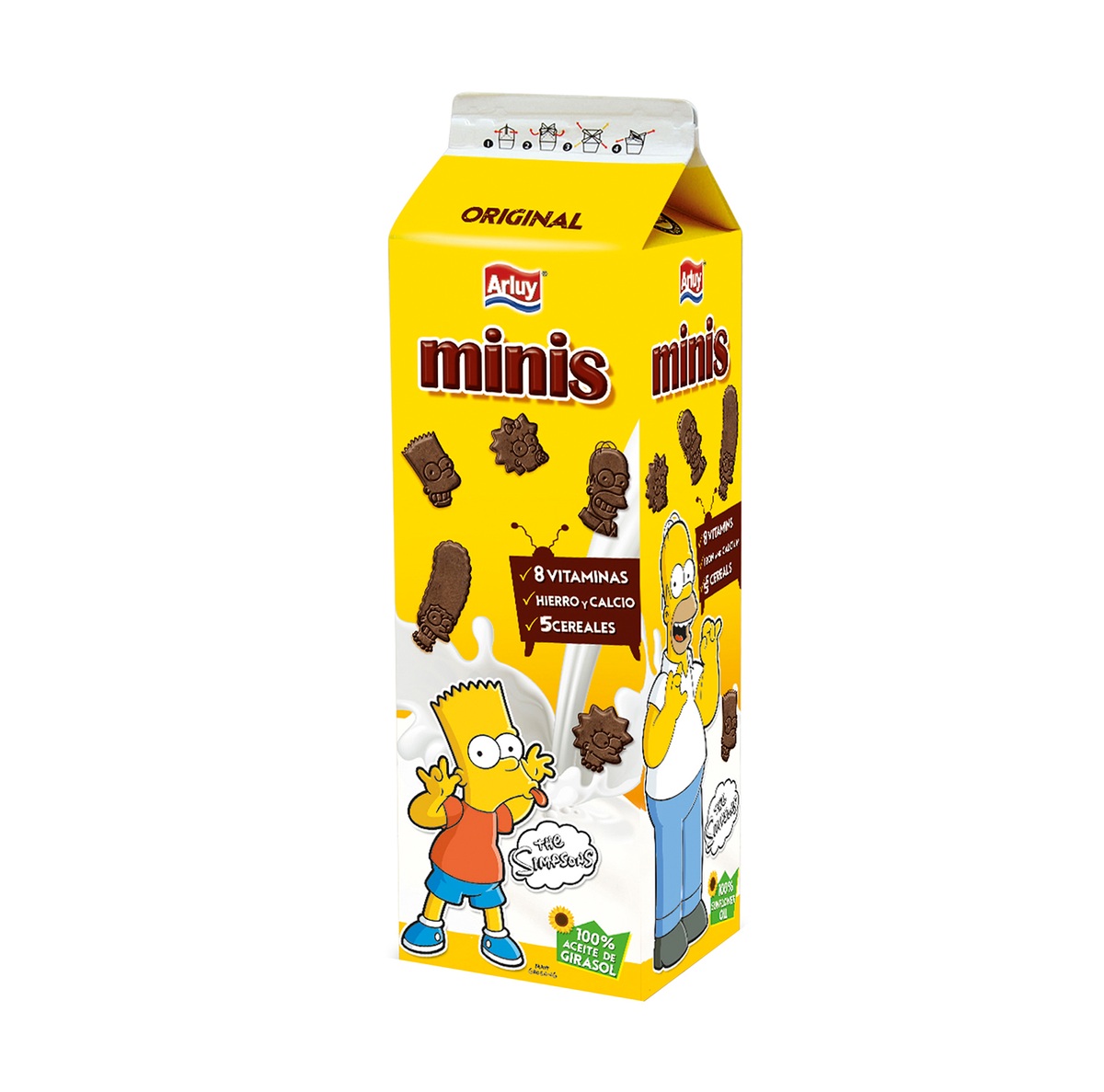 Galleta minis Arluy 275g the simpsons